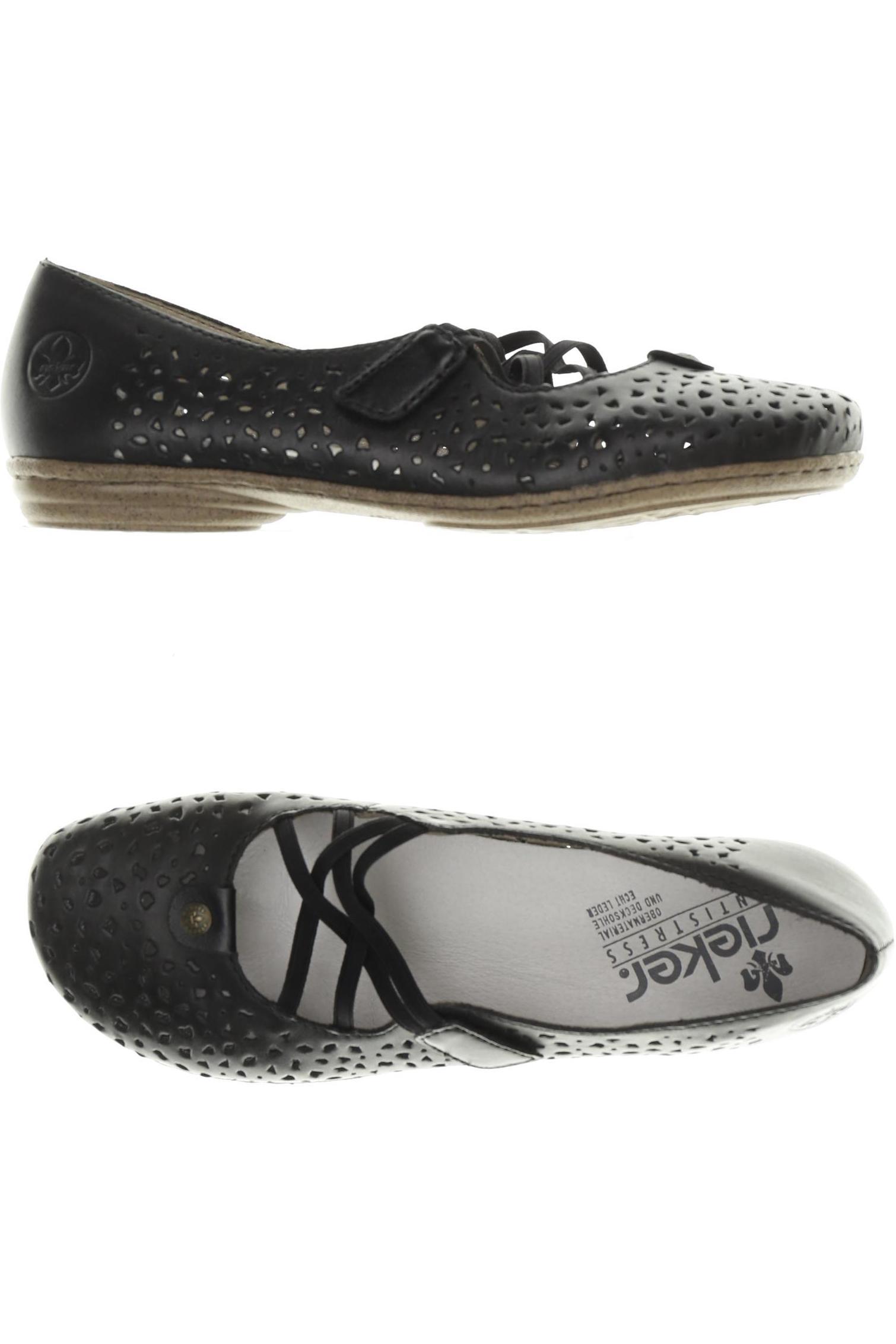 

Rieker Damen Ballerinas, schwarz, Gr. 39