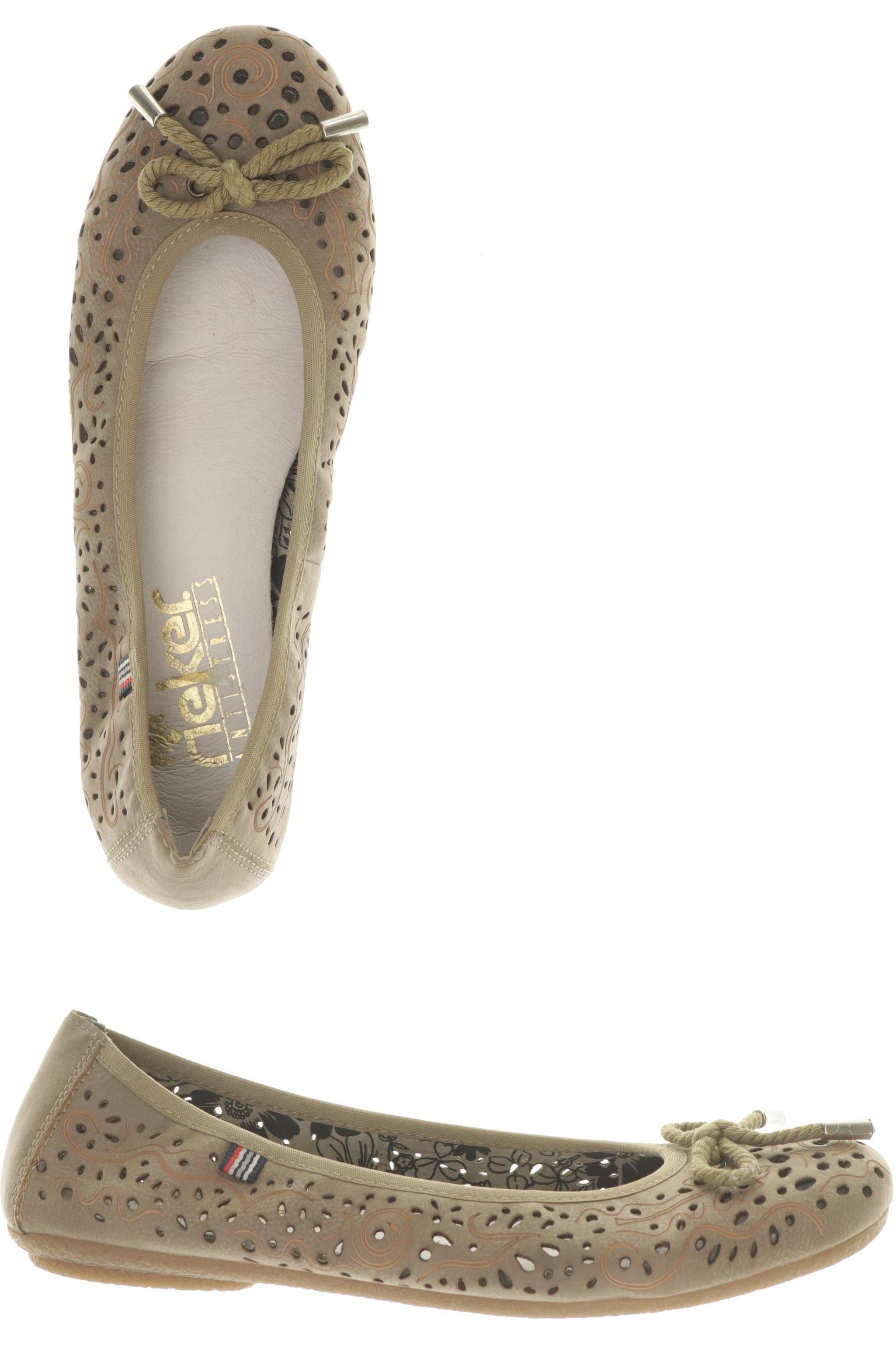 

Rieker Damen Ballerinas, beige, Gr. 38
