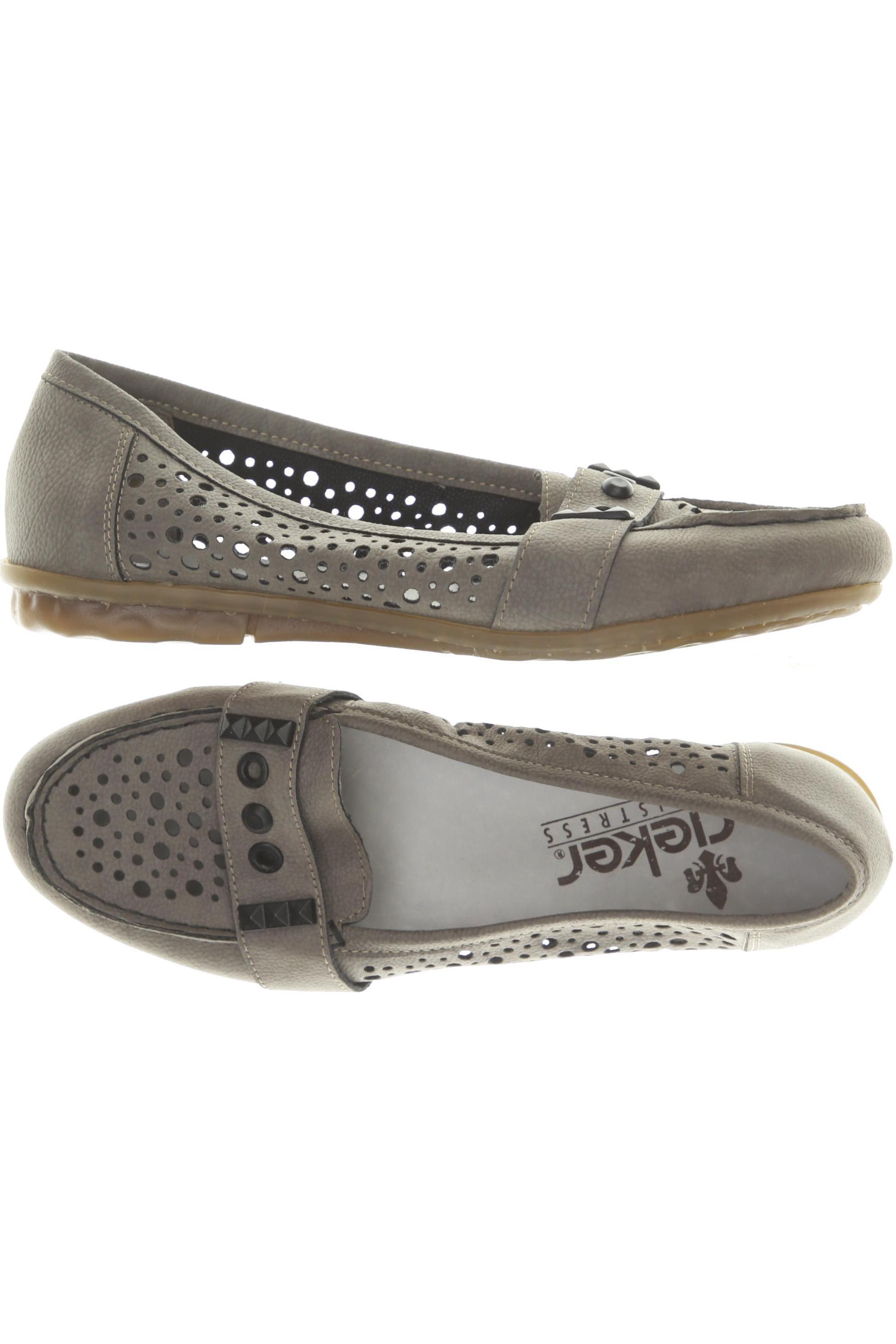 

Rieker Damen Halbschuh, grau, Gr. 37