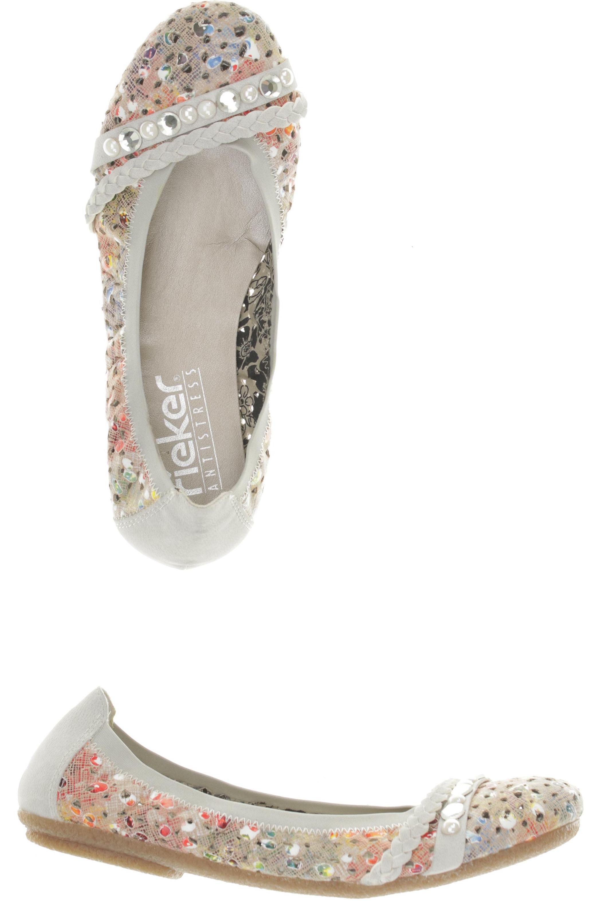 

Rieker Damen Ballerinas, grau, Gr. 37