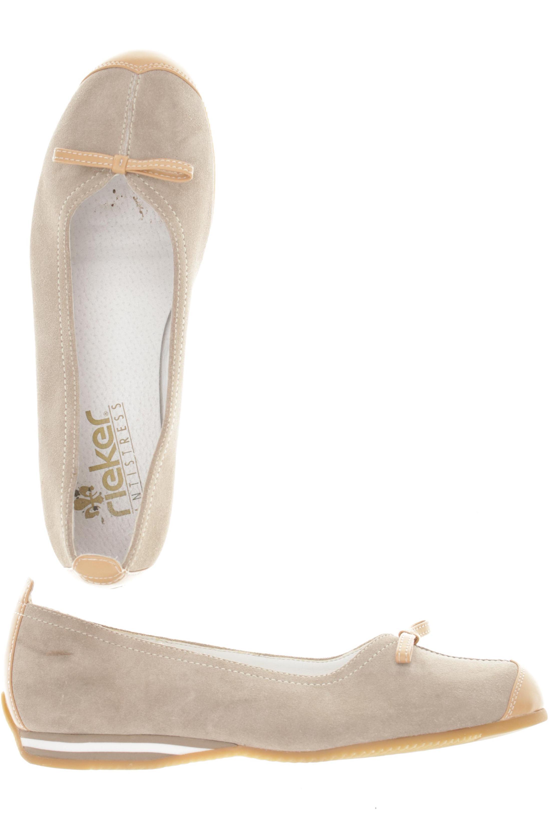 

Rieker Damen Ballerinas, beige, Gr. 38