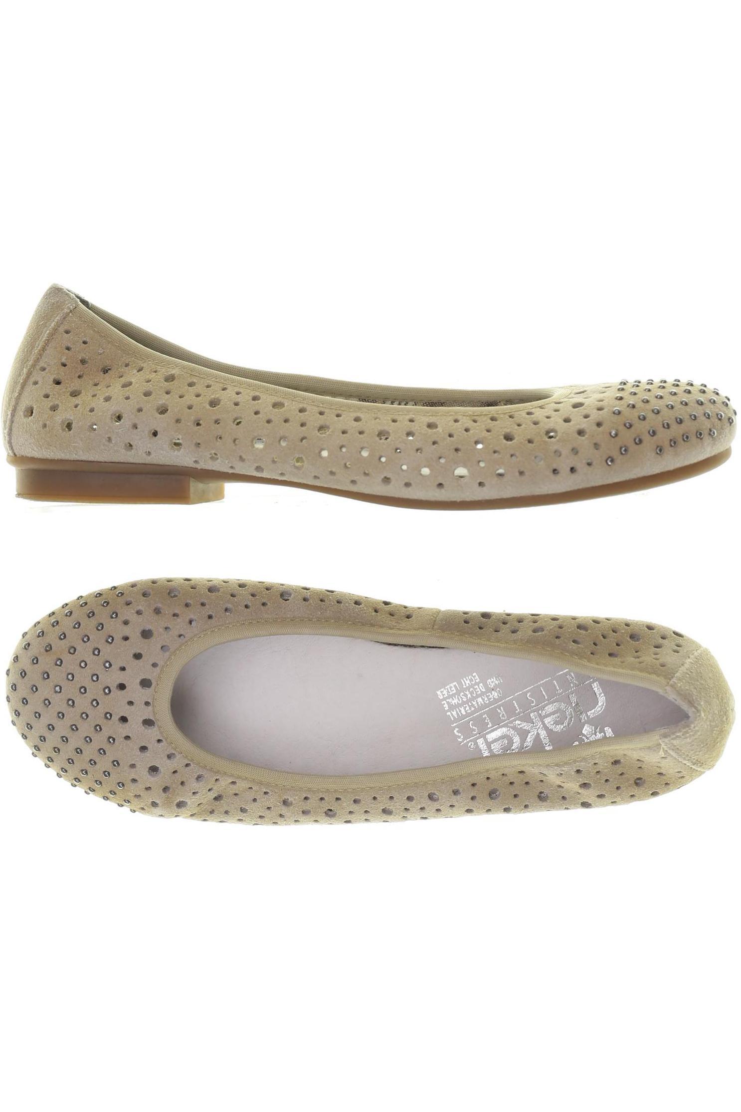 

Rieker Damen Ballerinas, beige, Gr. 38