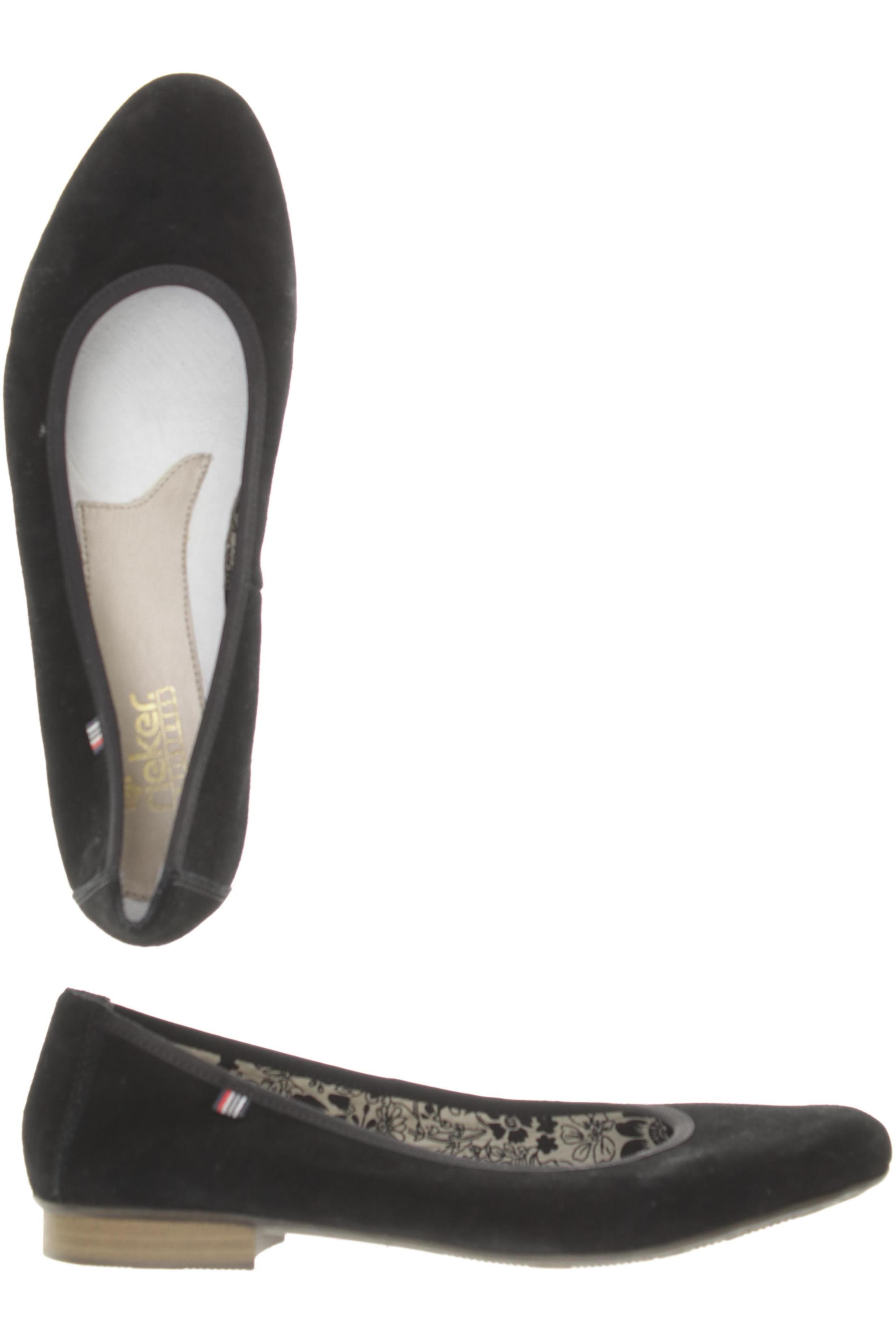

Rieker Damen Ballerinas, schwarz, Gr. 42