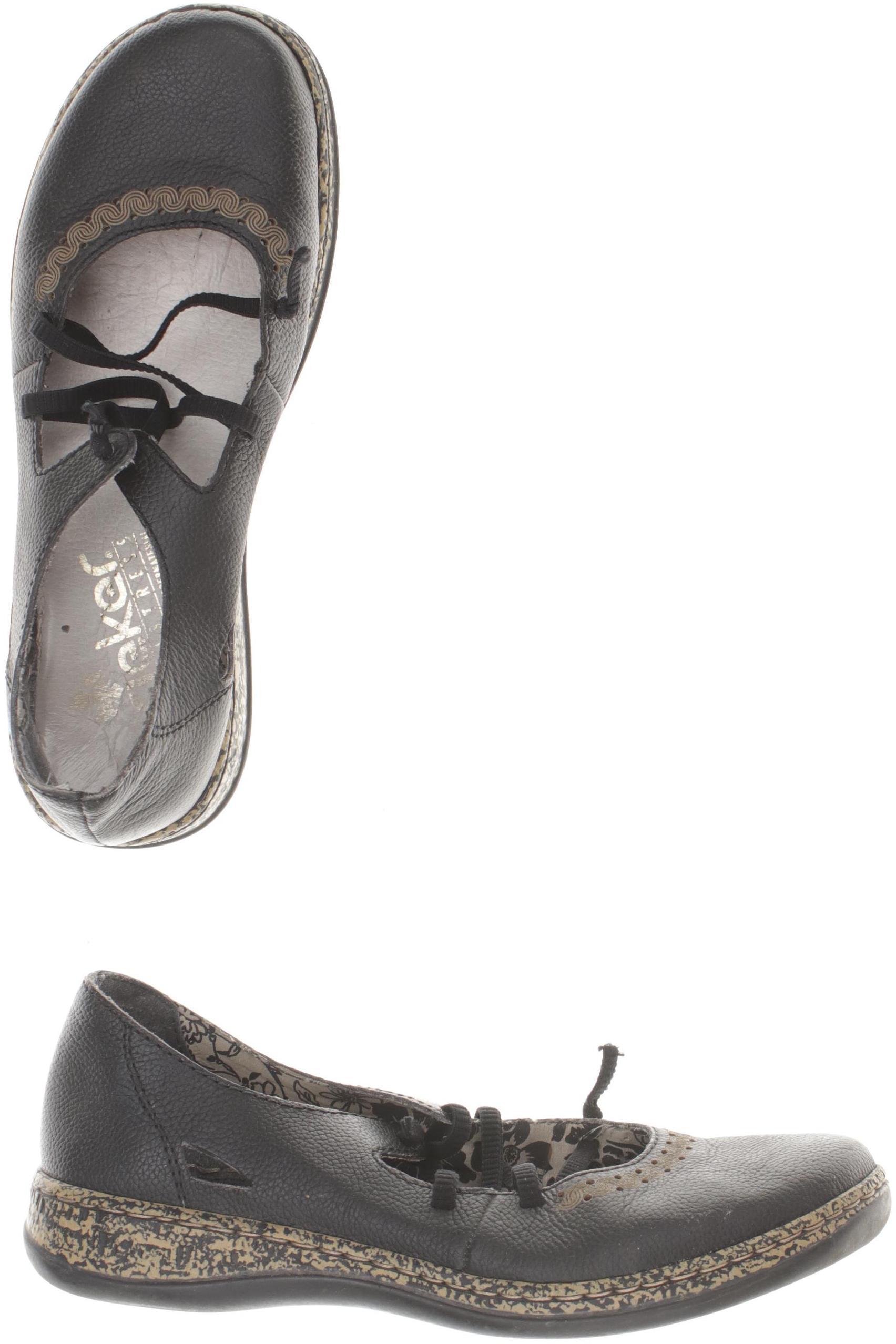 

Rieker Damen Ballerinas, schwarz, Gr. 38