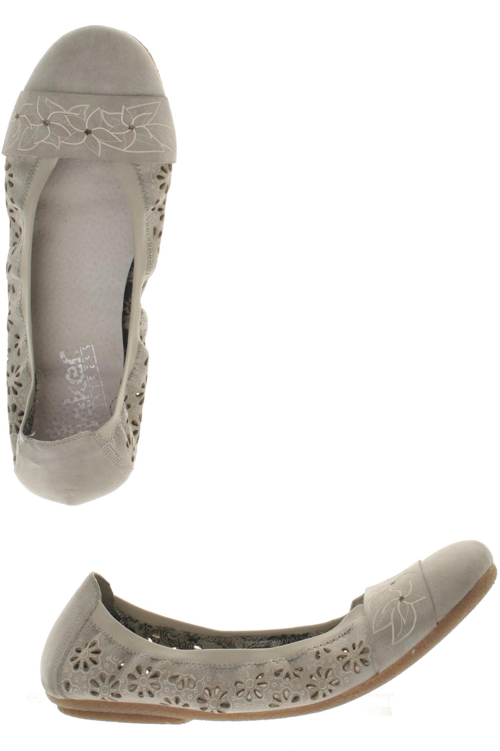 

Rieker Damen Ballerinas, grau, Gr. 41