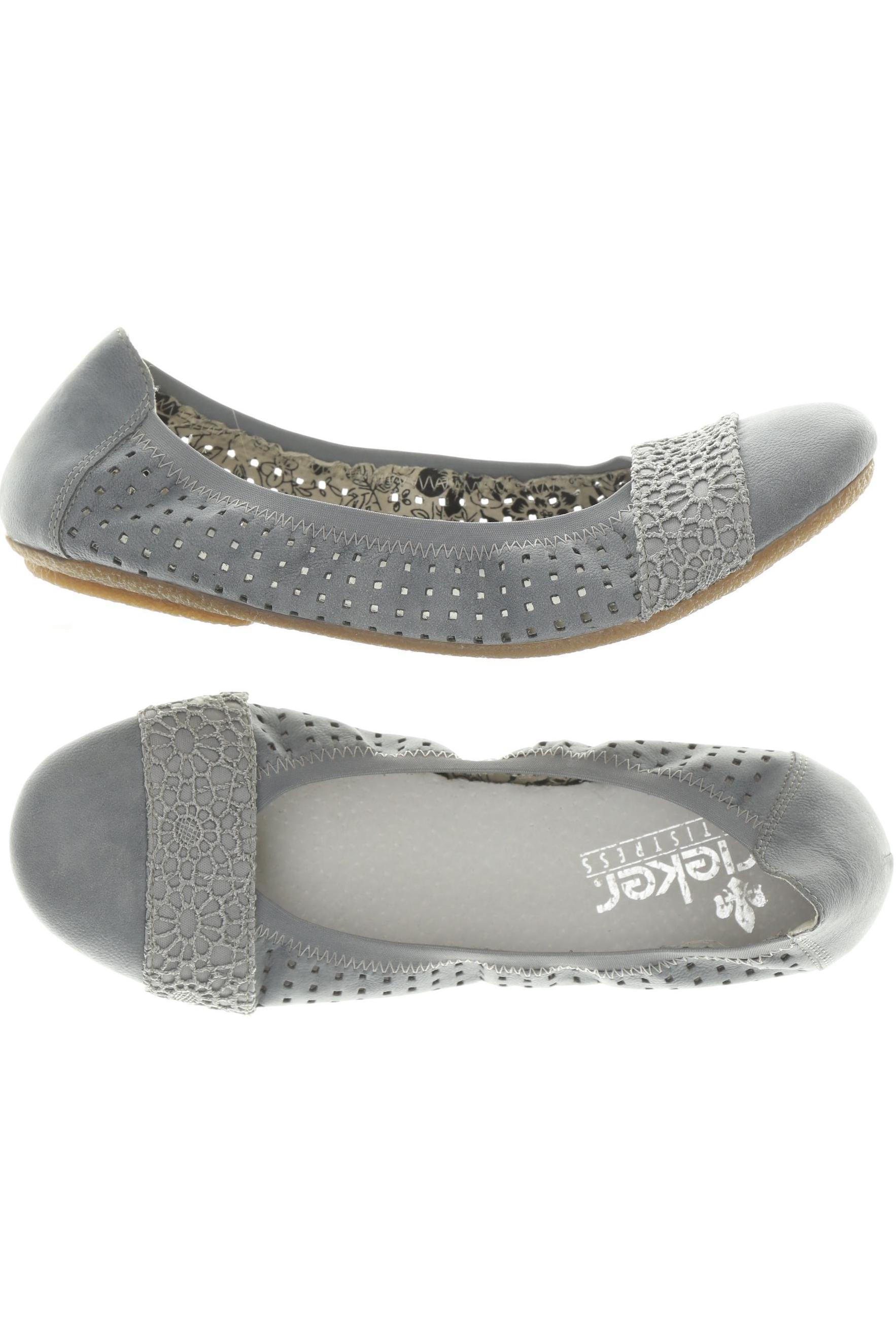 

Rieker Damen Ballerinas, grau, Gr. 42