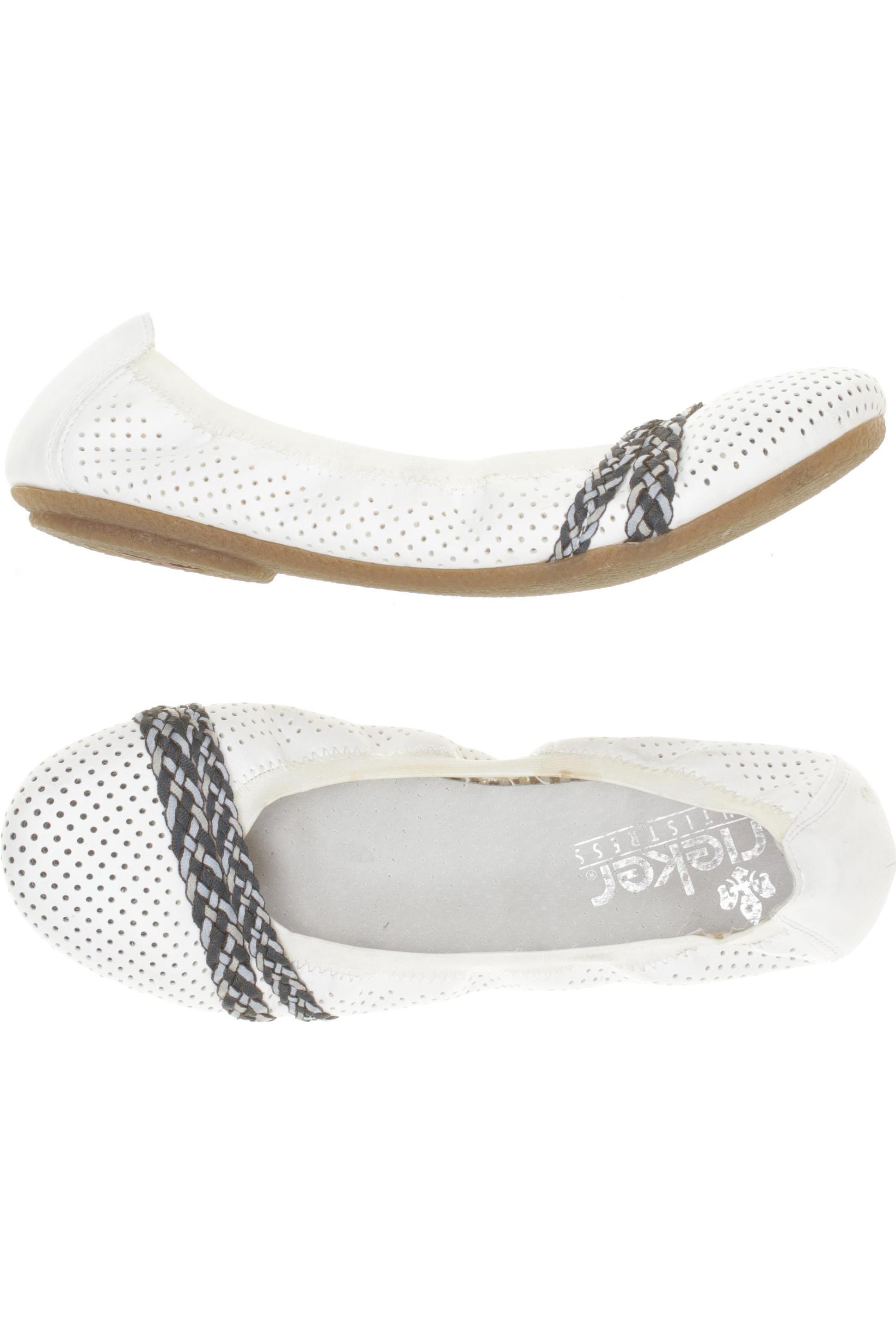 

Rieker Damen Ballerinas, weiß, Gr. 40