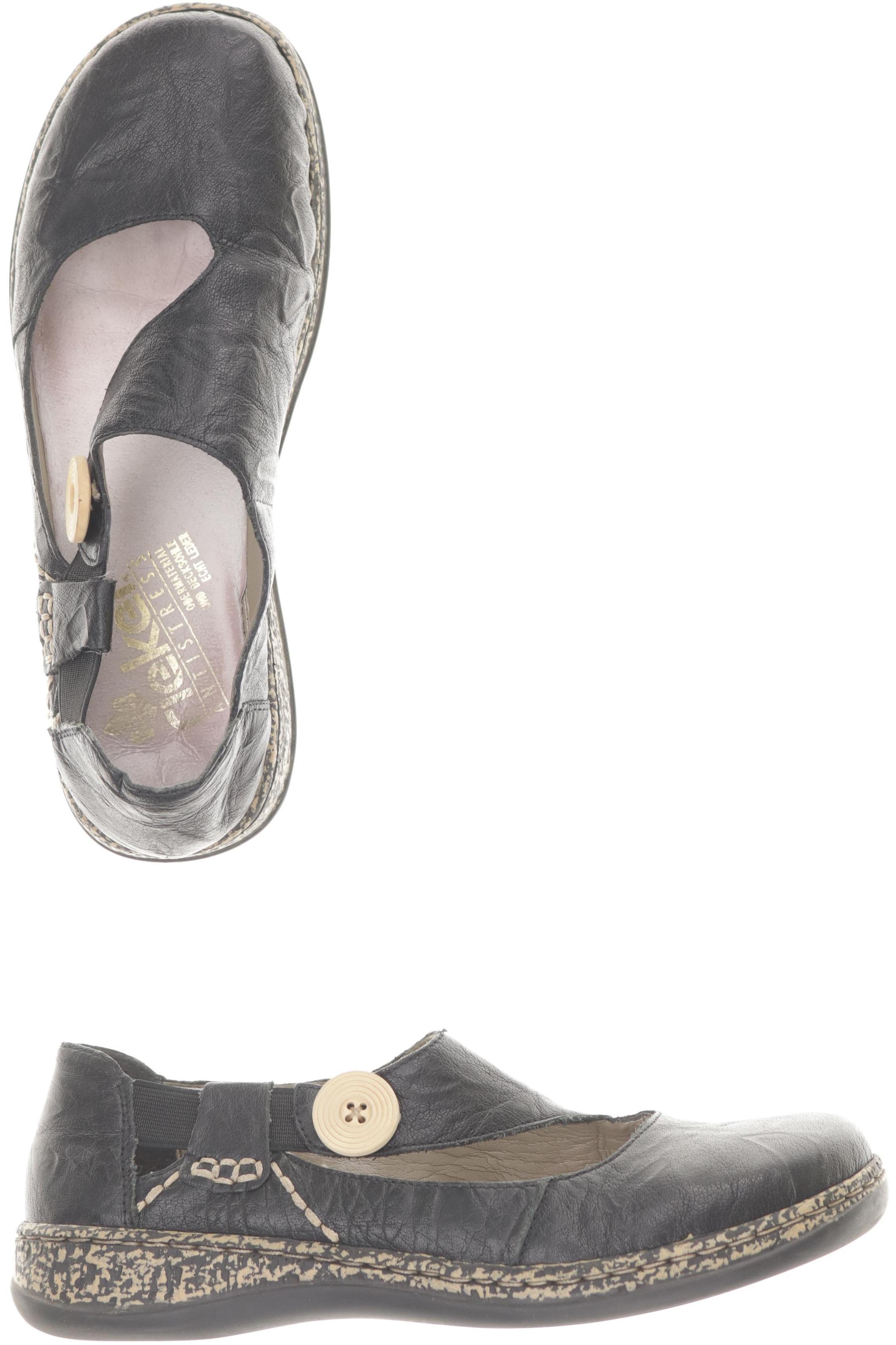 

Rieker Damen Ballerinas, schwarz, Gr. 38