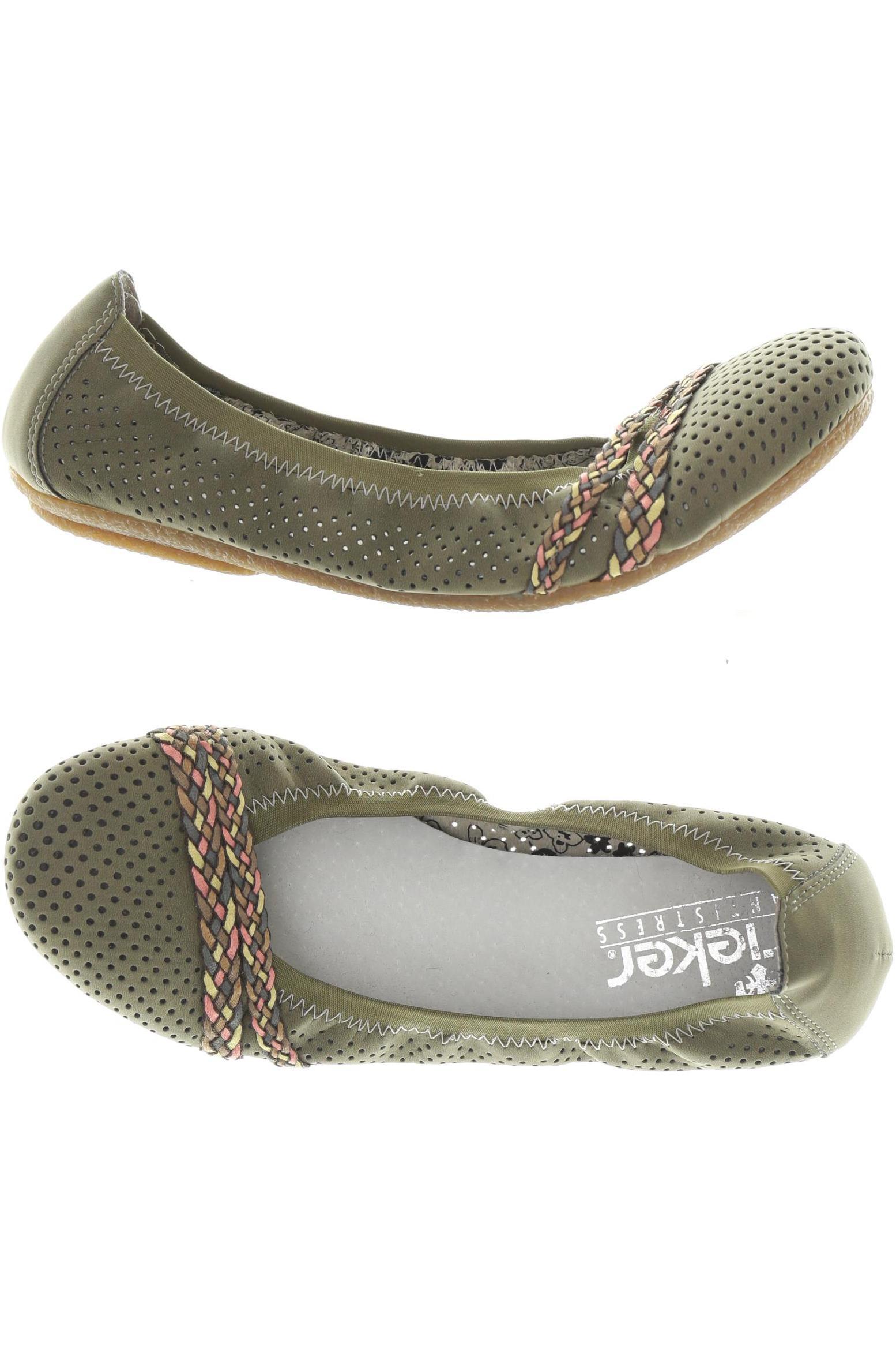 

Rieker Damen Ballerinas, grün, Gr. 40
