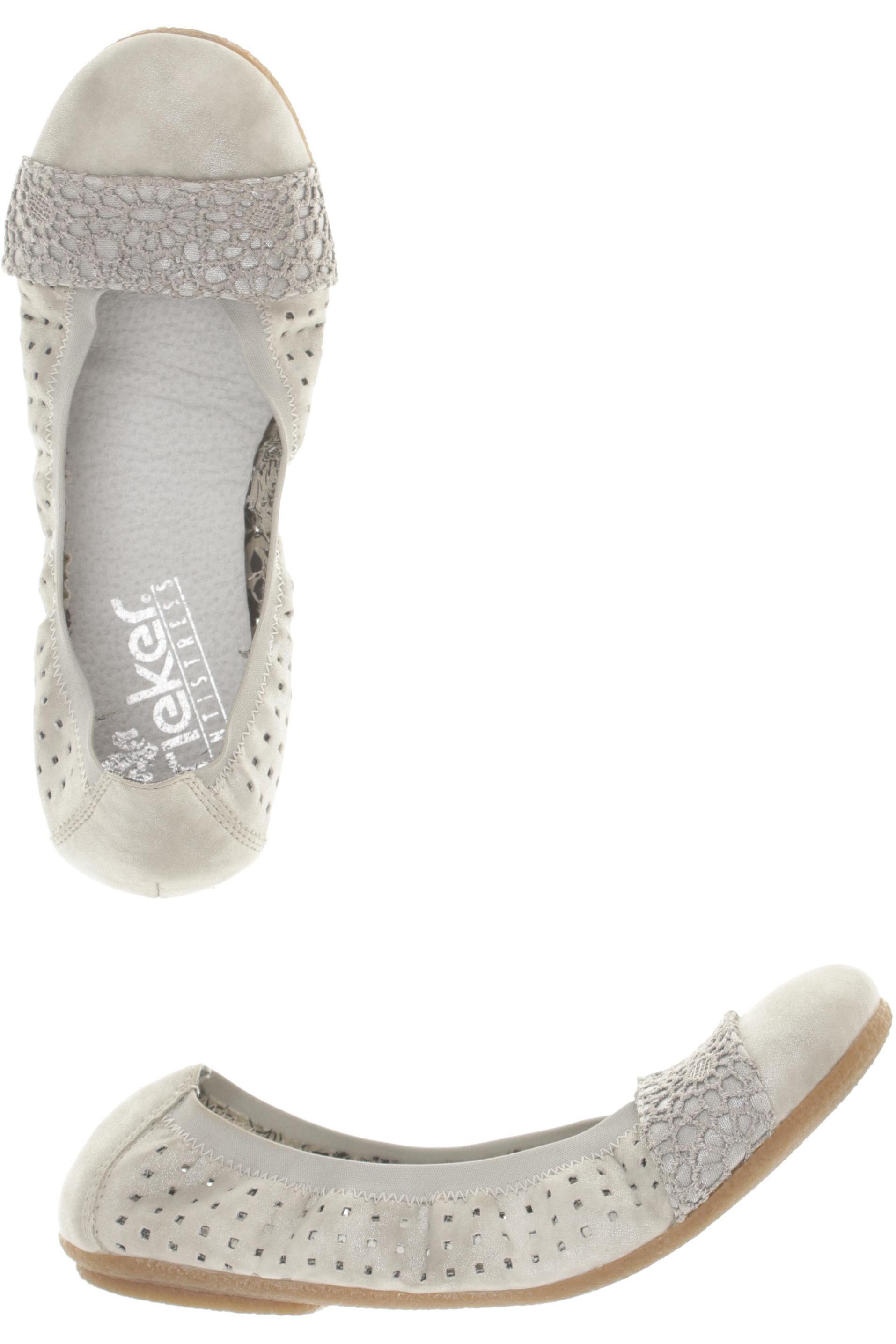 

Rieker Damen Ballerinas, grau, Gr. 38