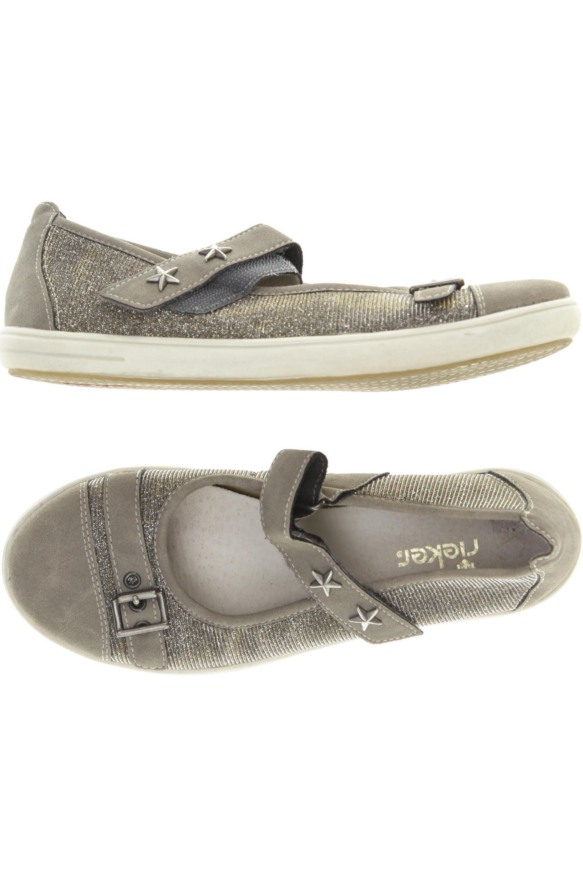 

Rieker Damen Ballerinas, grau, Gr. 36