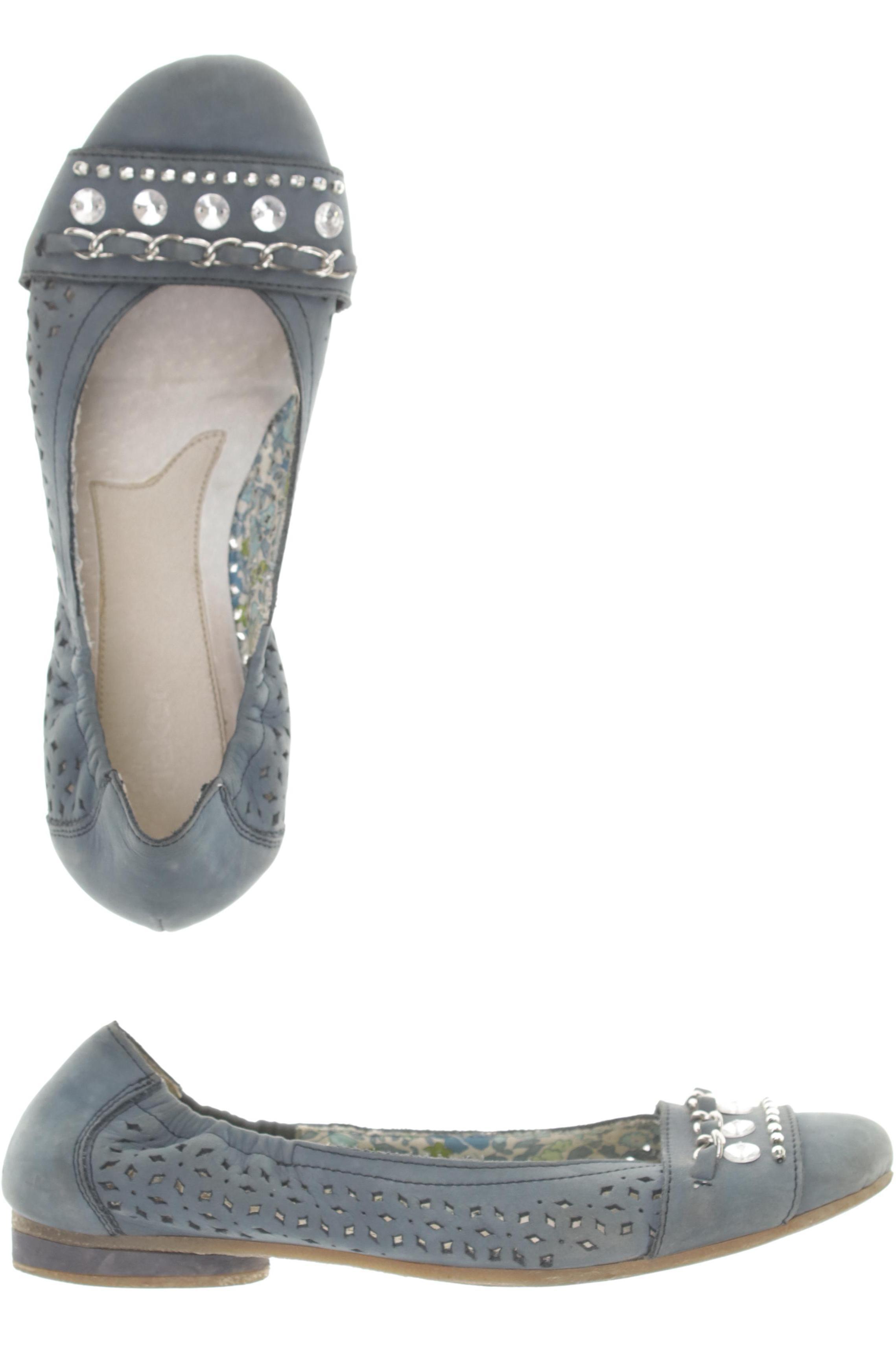 

Rieker Damen Ballerinas, blau, Gr. 39