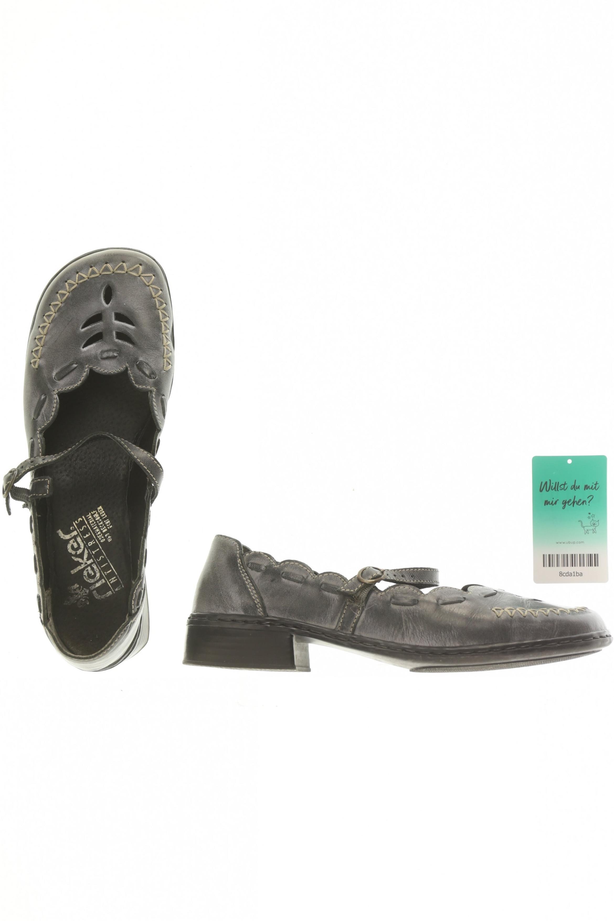 

Rieker Damen Halbschuh, grau, Gr. 40