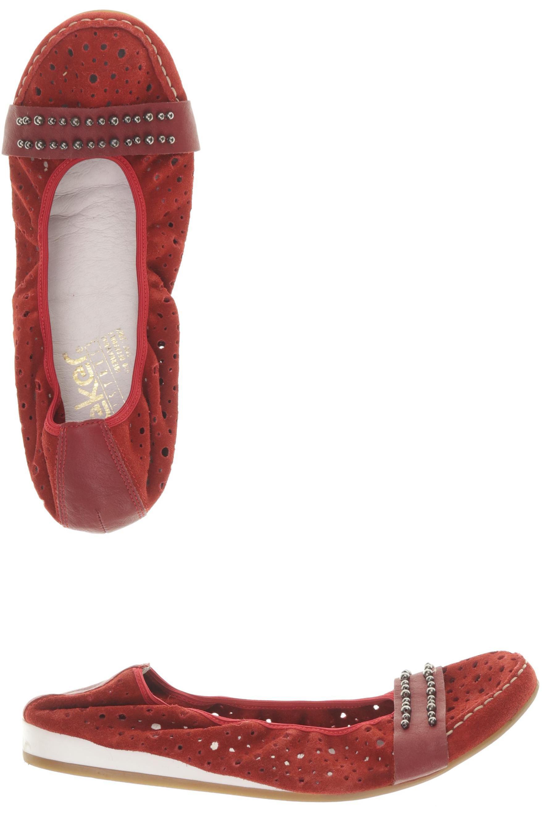 

Rieker Damen Ballerinas, rot, Gr. 40