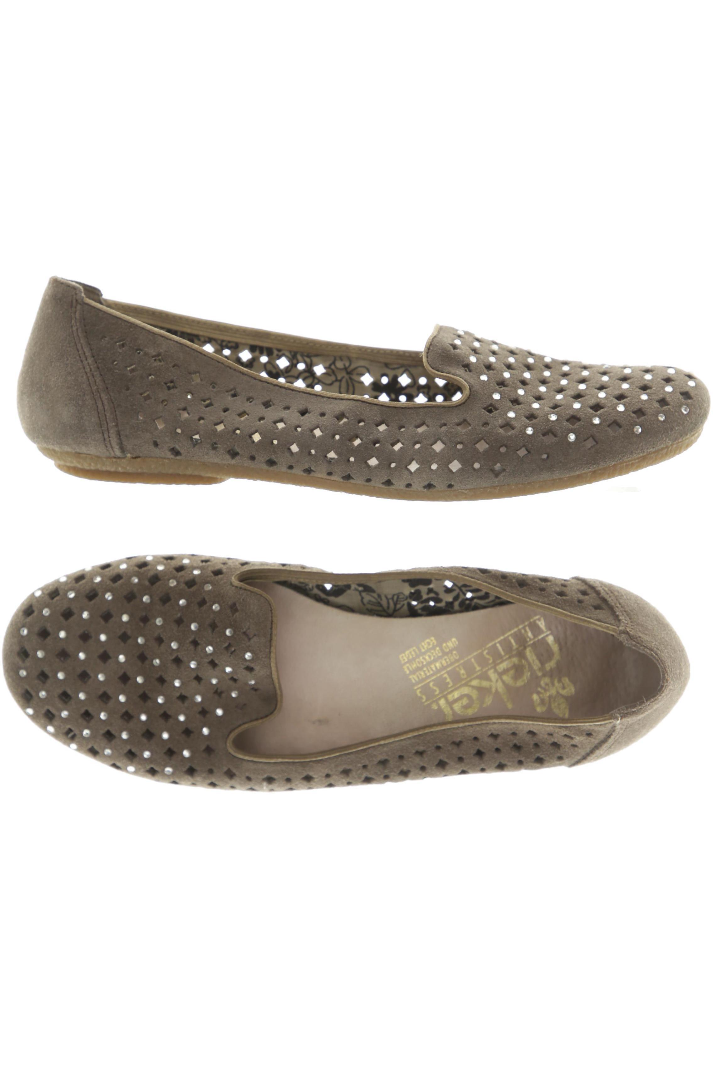 

Rieker Damen Ballerinas, grau, Gr. 37