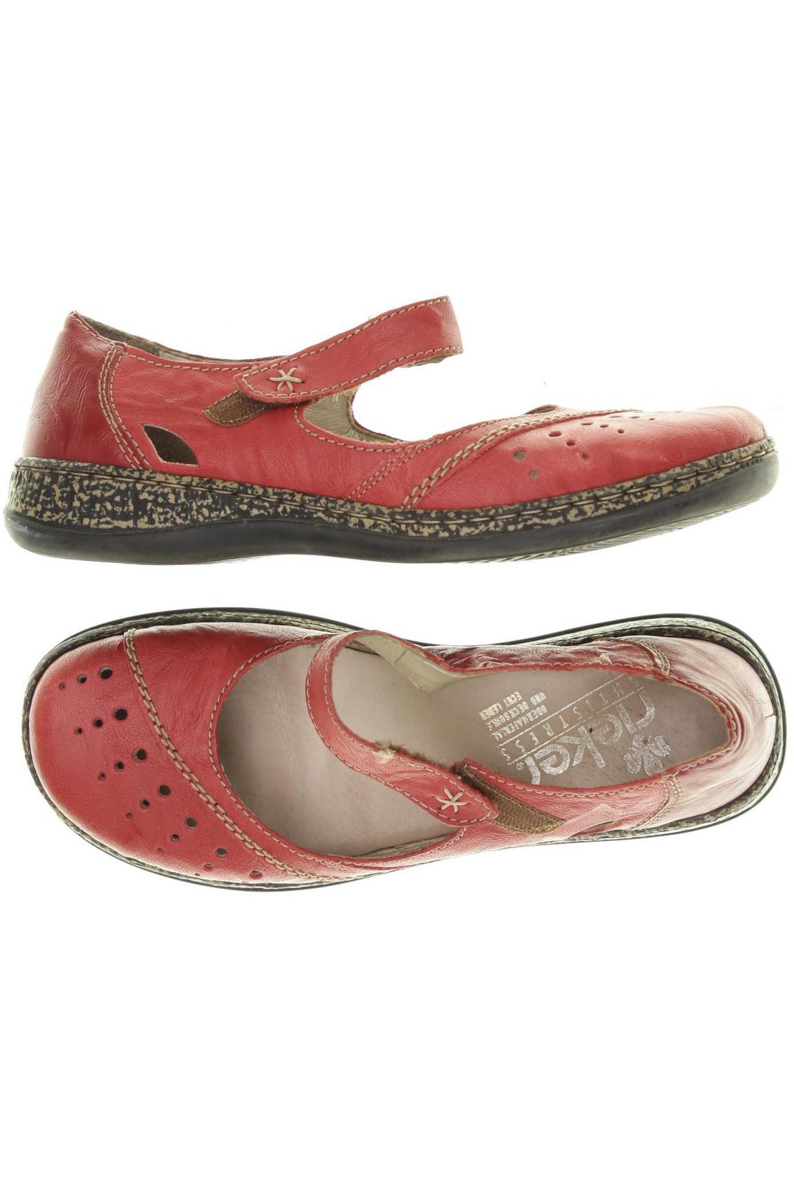 

Rieker Damen Ballerinas, rot, Gr. 38