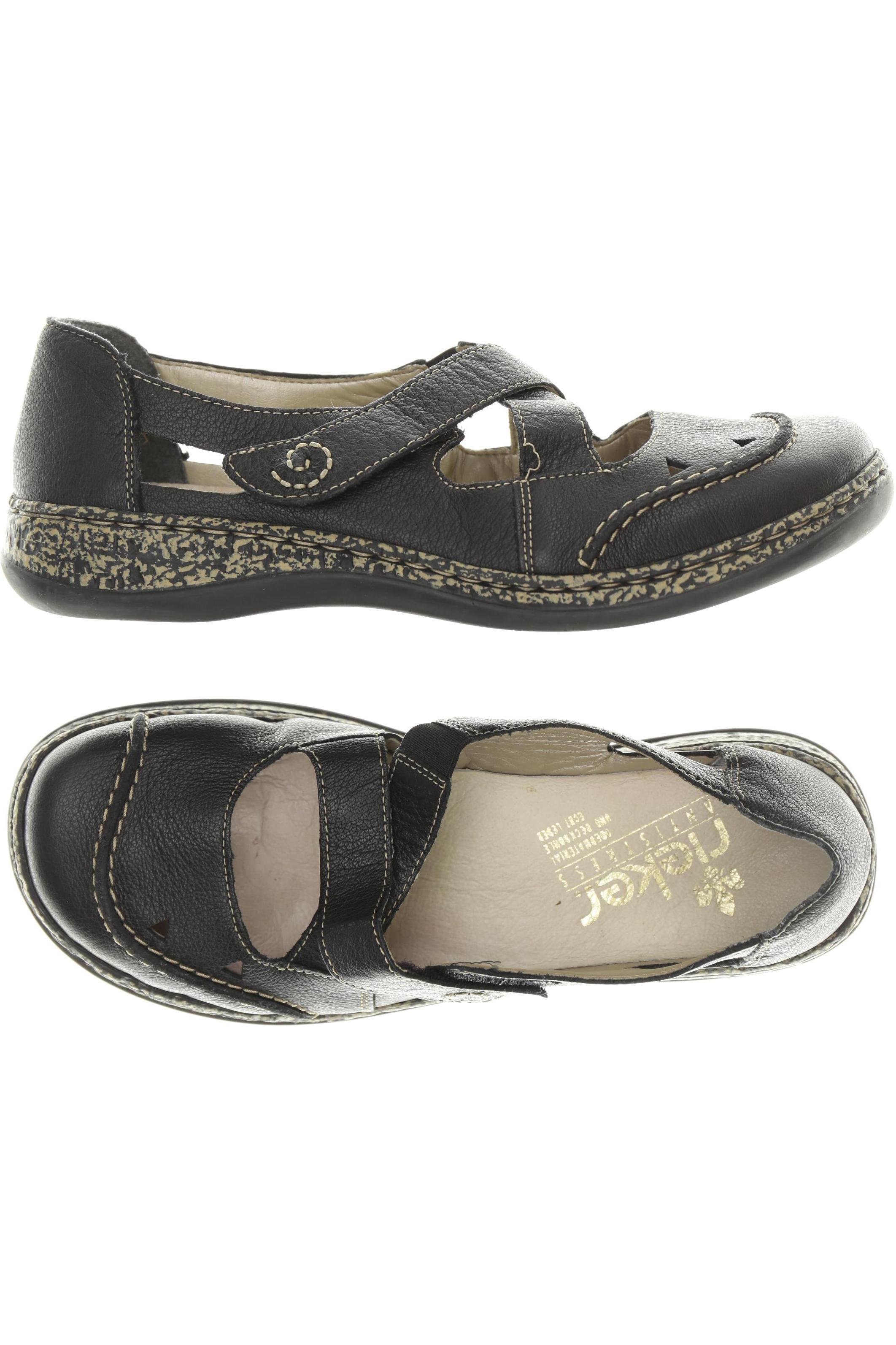

Rieker Damen Ballerinas, schwarz, Gr. 39