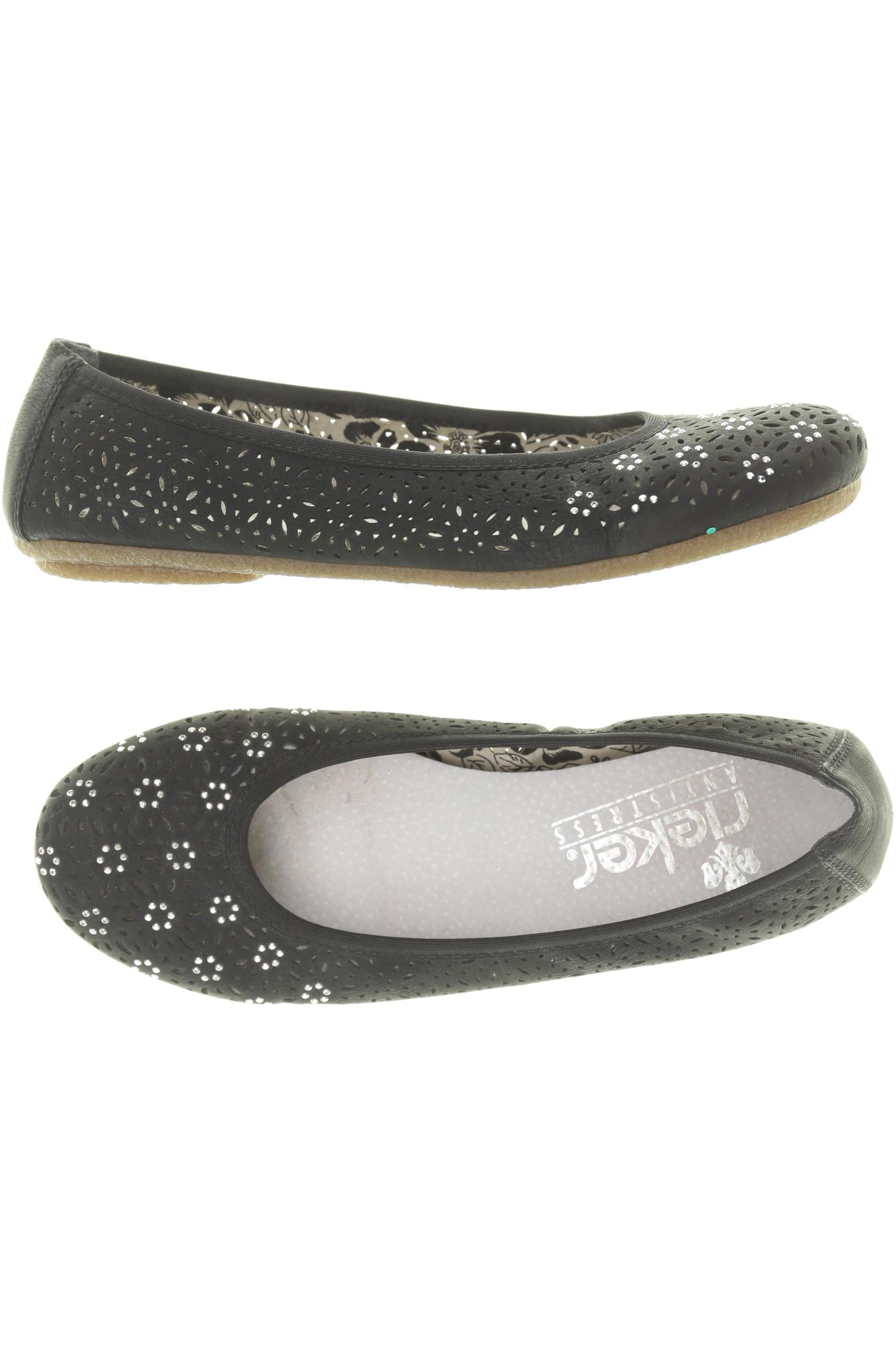 

Rieker Damen Ballerinas, schwarz, Gr. 36