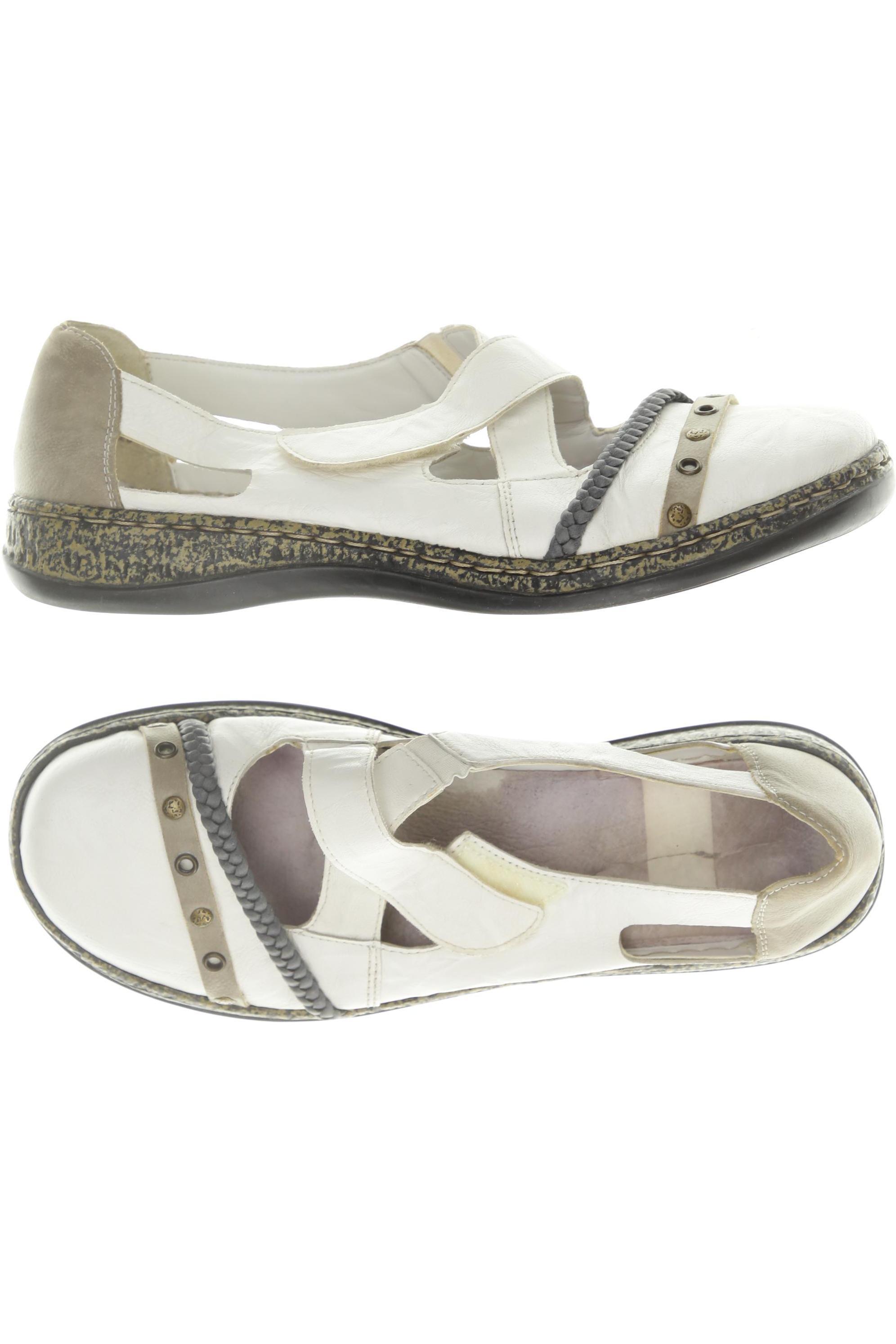 

Rieker Damen Ballerinas, weiß, Gr. 40