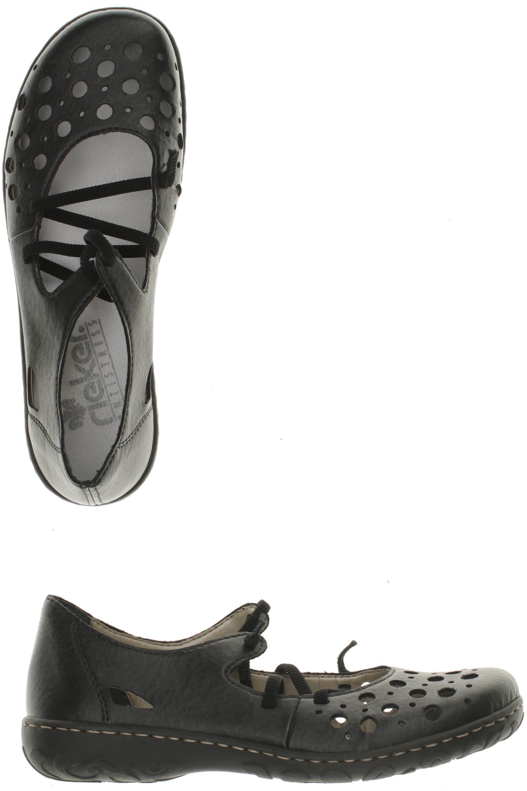 

Rieker Damen Ballerinas, schwarz, Gr. 37