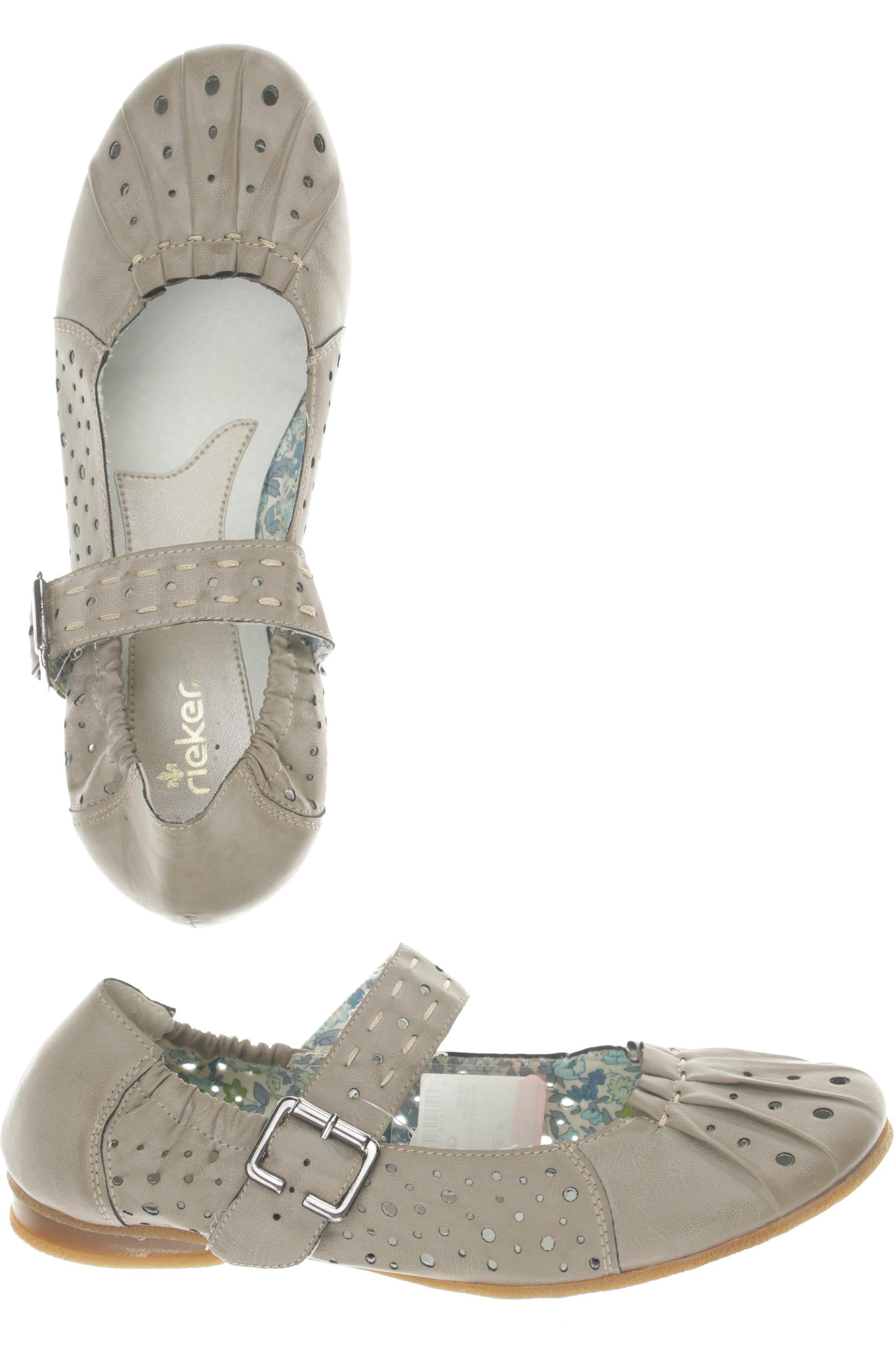 

Rieker Damen Ballerinas, beige, Gr. 40