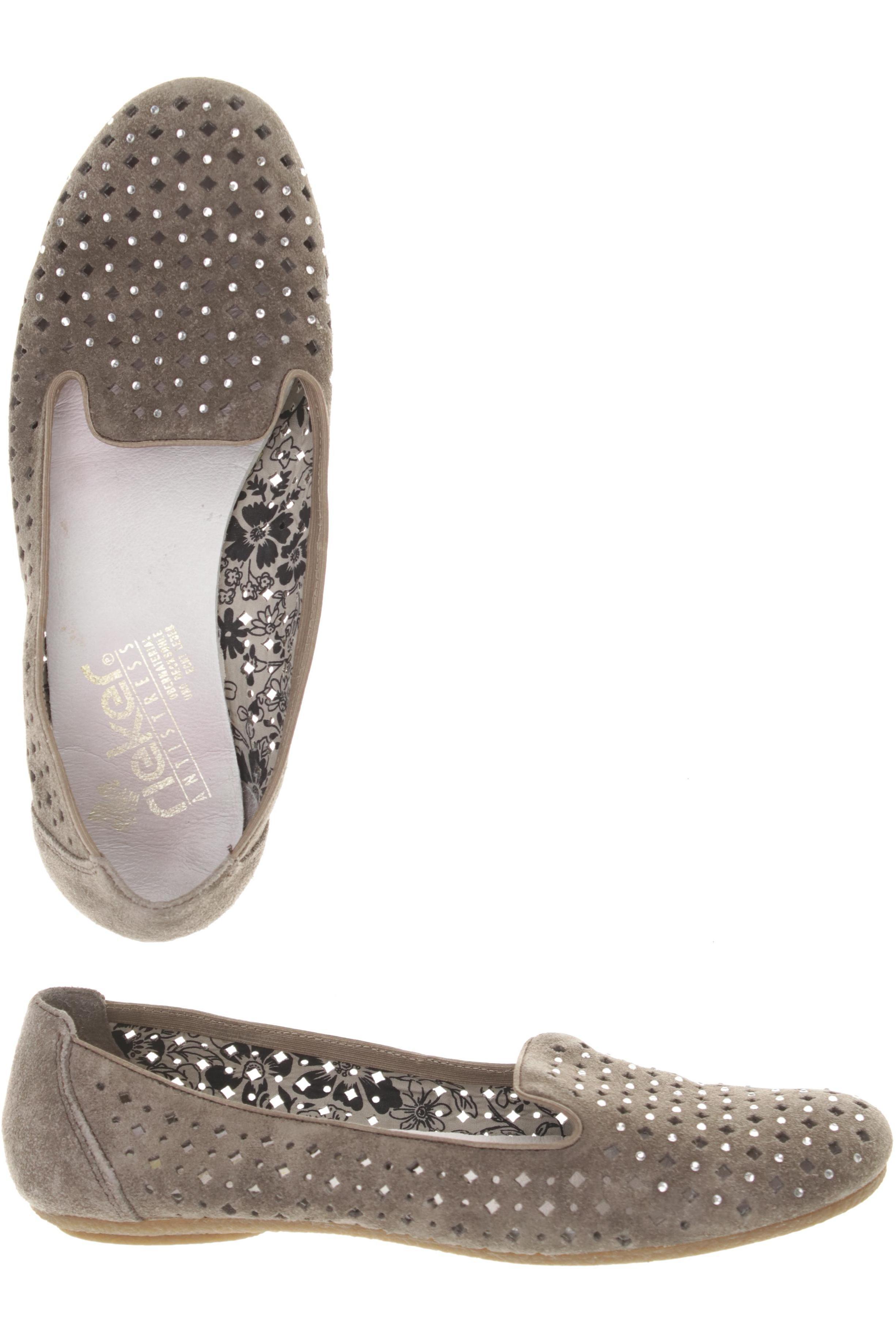 

Rieker Damen Ballerinas, grau, Gr. 40