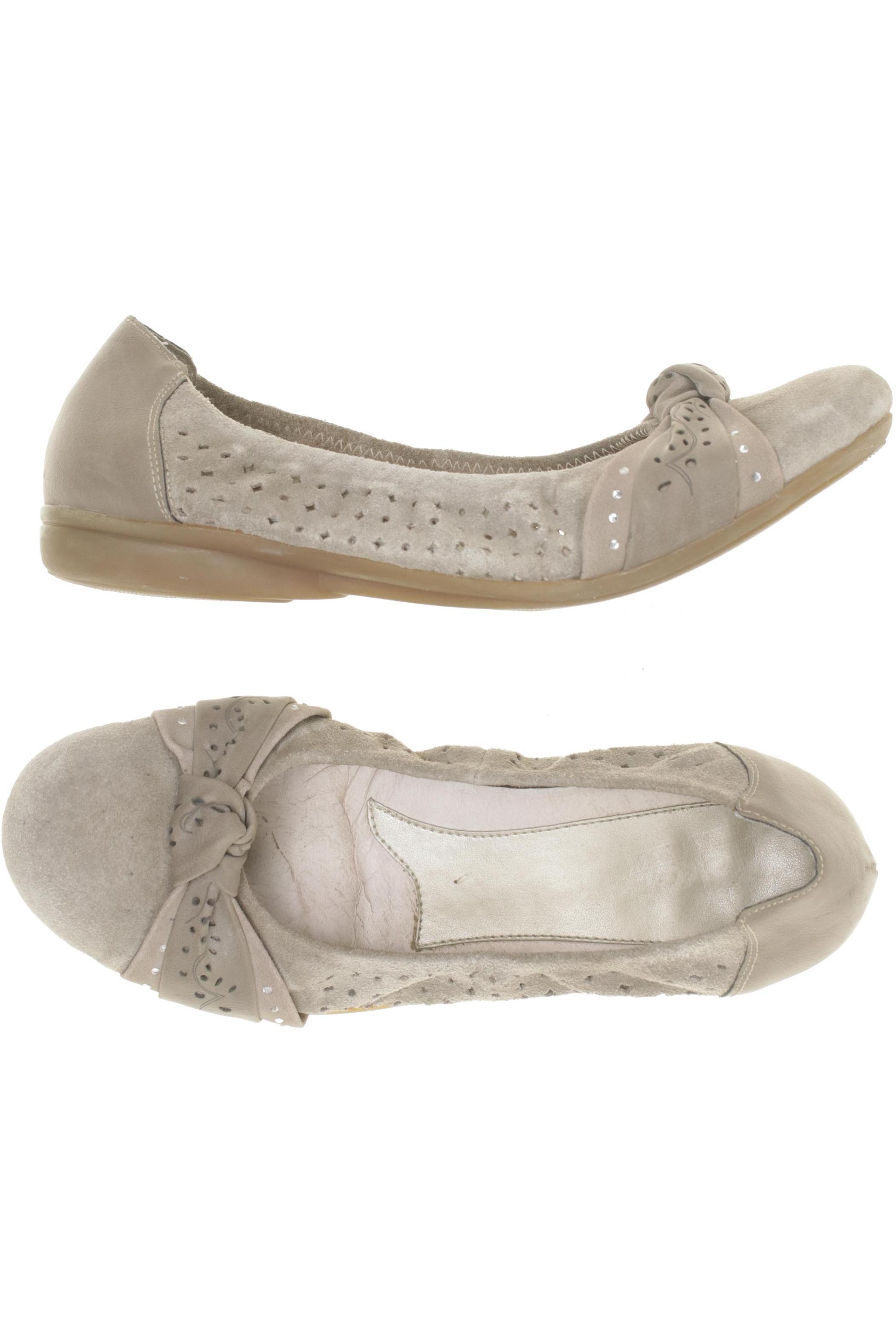 

Rieker Damen Ballerinas, beige, Gr. 40
