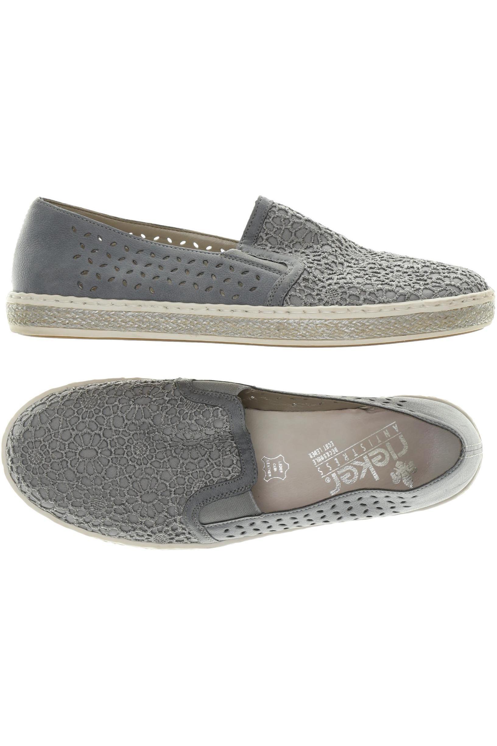 

Rieker Damen Halbschuh, blau, Gr. 40