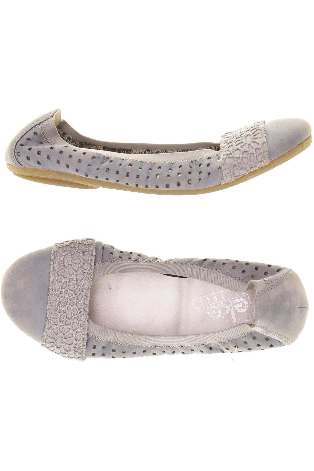 

Rieker Damen Ballerinas, grau, Gr. 38