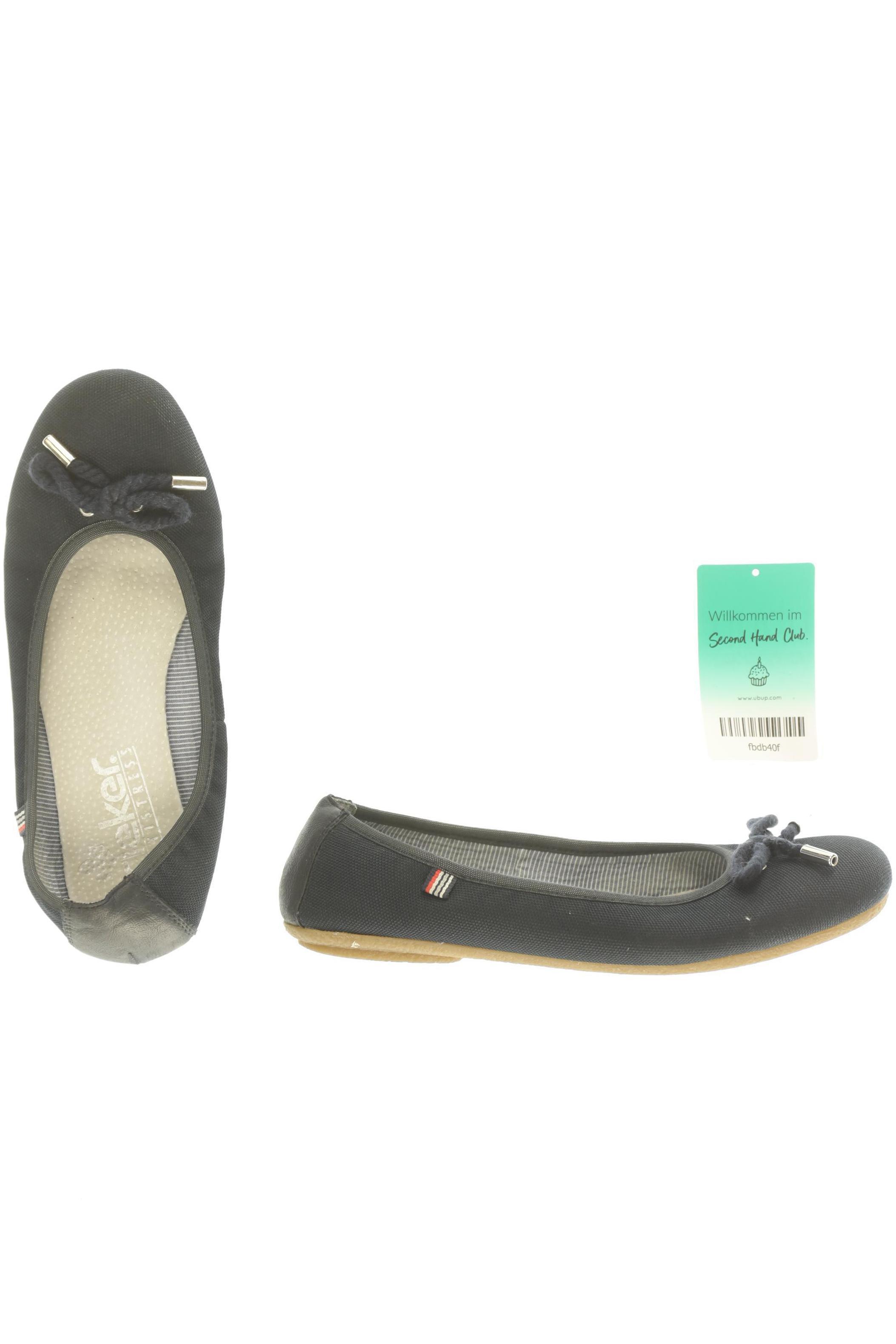 

Rieker Damen Ballerinas, blau, Gr. 38