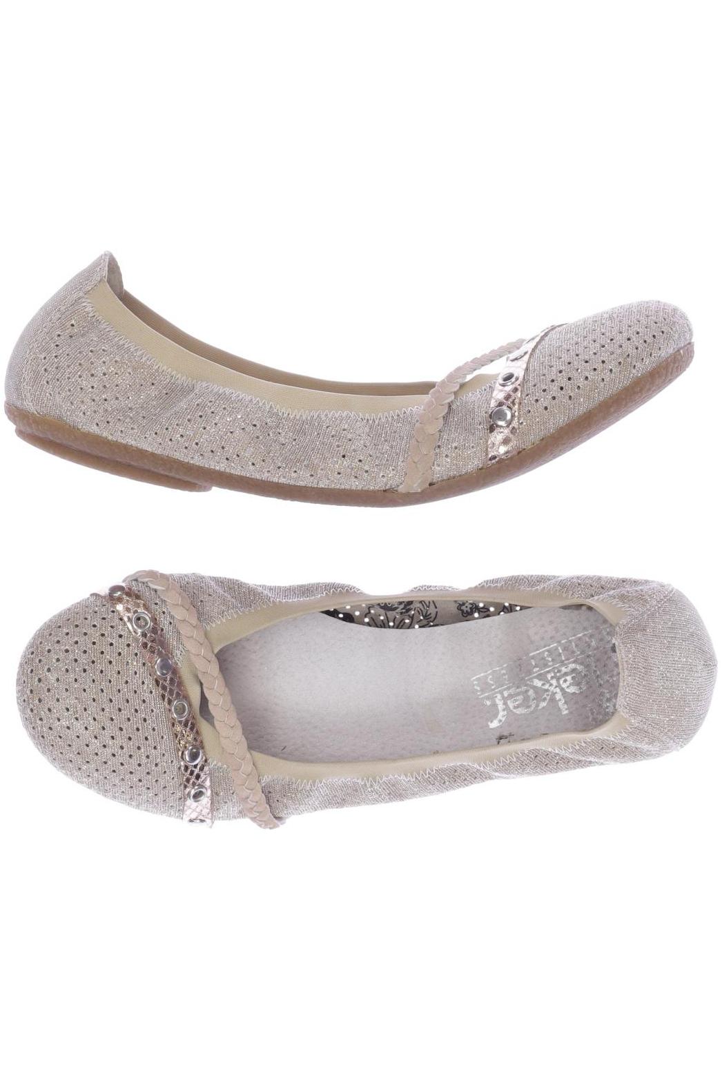 

Rieker Damen Ballerinas, beige, Gr. 40