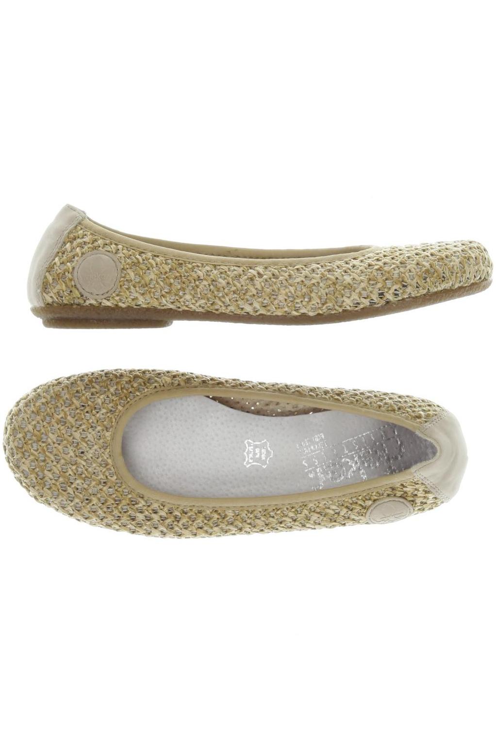 

Rieker Damen Ballerinas, beige, Gr. 37