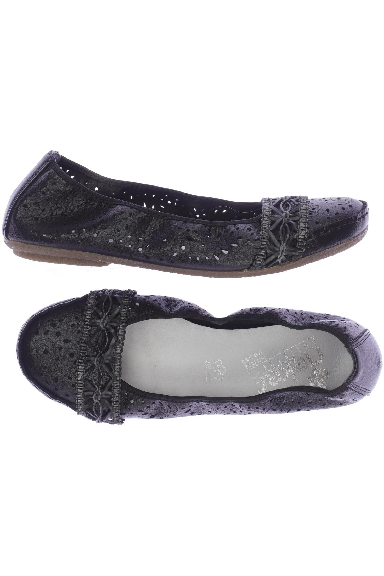 

Rieker Damen Ballerinas, schwarz, Gr. 39