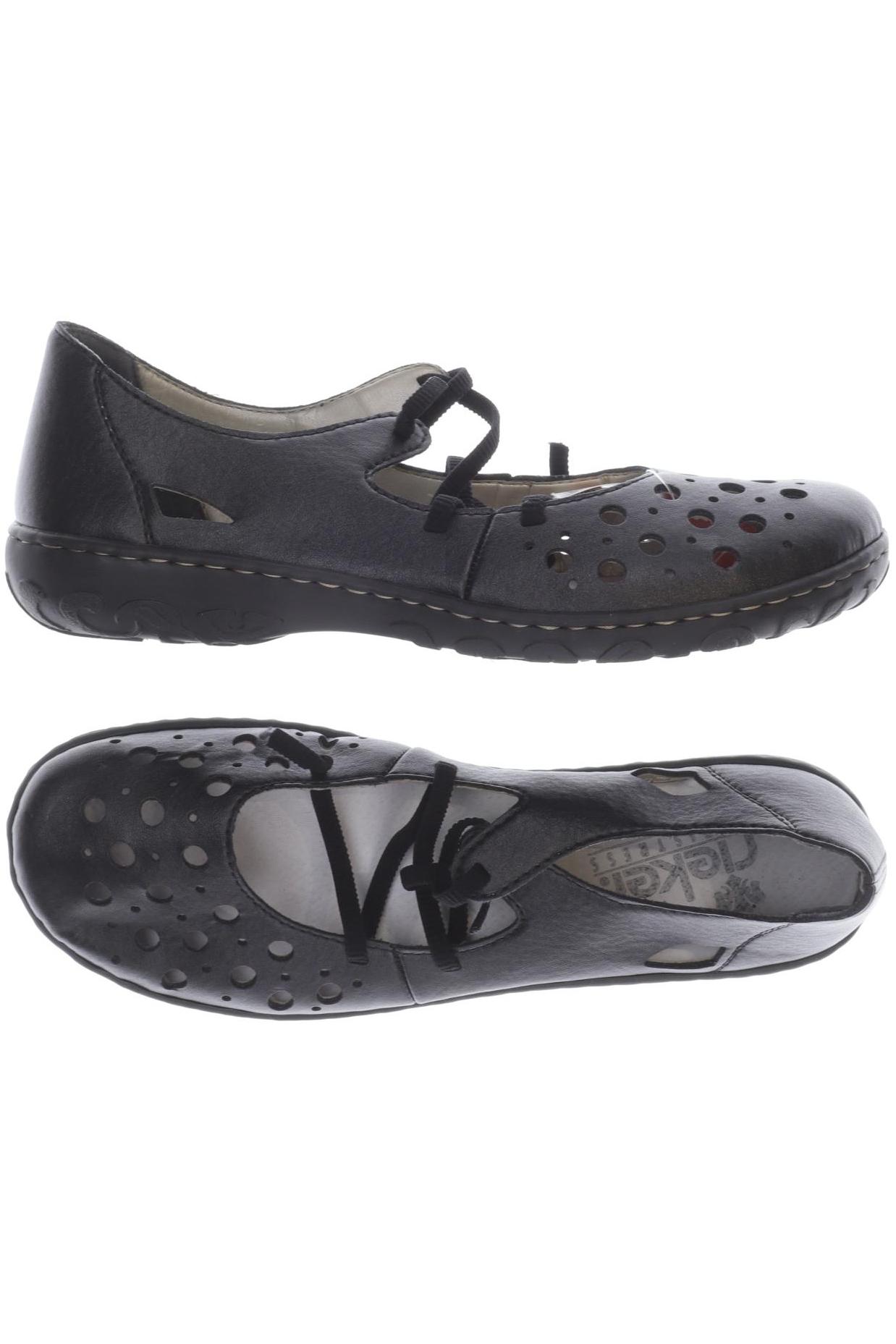 

Rieker Damen Ballerinas, schwarz, Gr. 41
