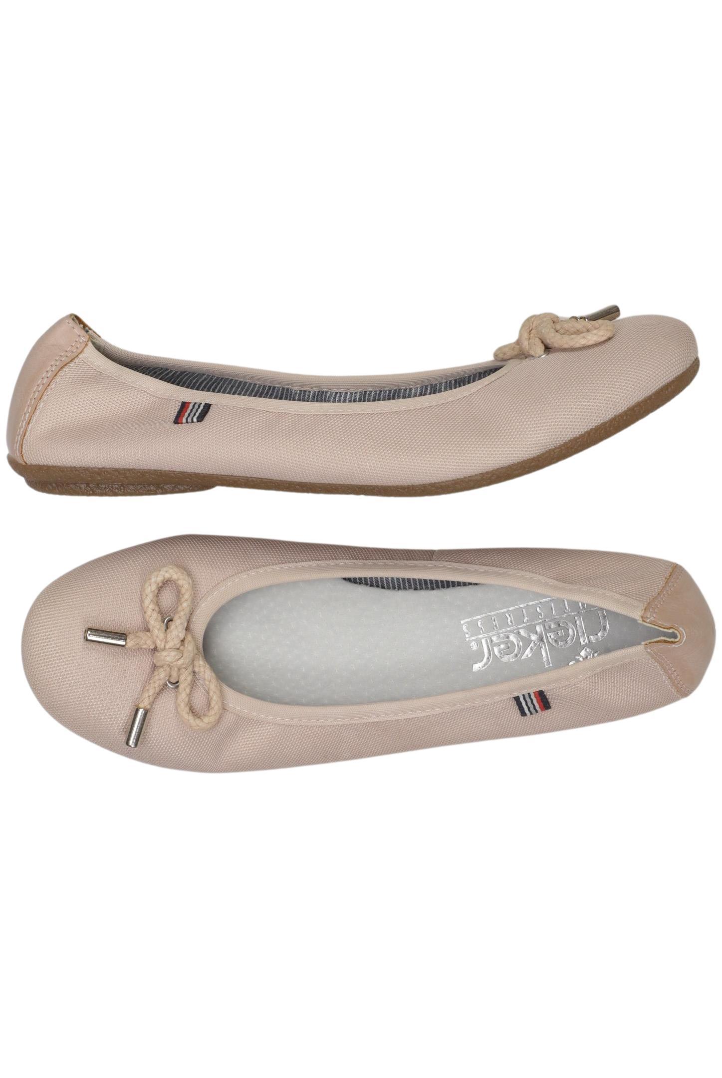 

Rieker Damen Ballerinas, beige, Gr. 39