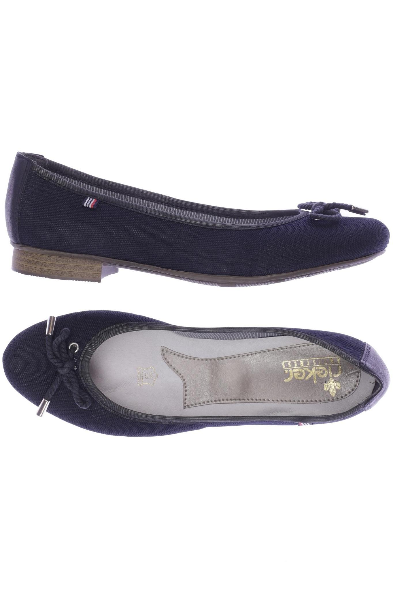 

Rieker Damen Ballerinas, marineblau, Gr. 39