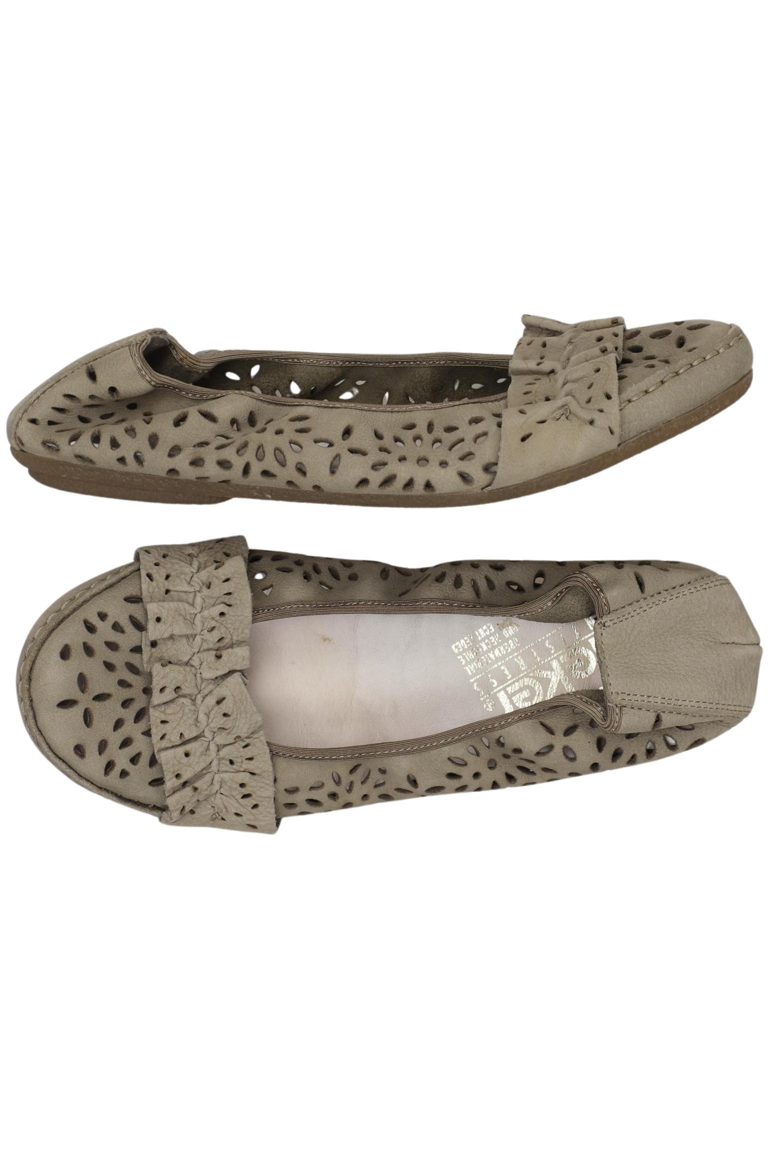 

Rieker Damen Ballerinas, beige, Gr. 38