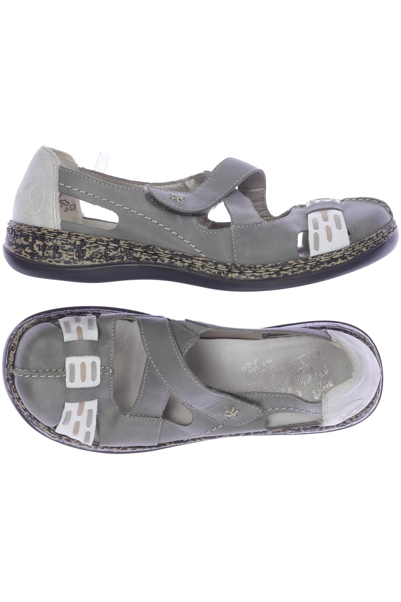 

Rieker Damen Ballerinas, grün, Gr. 38