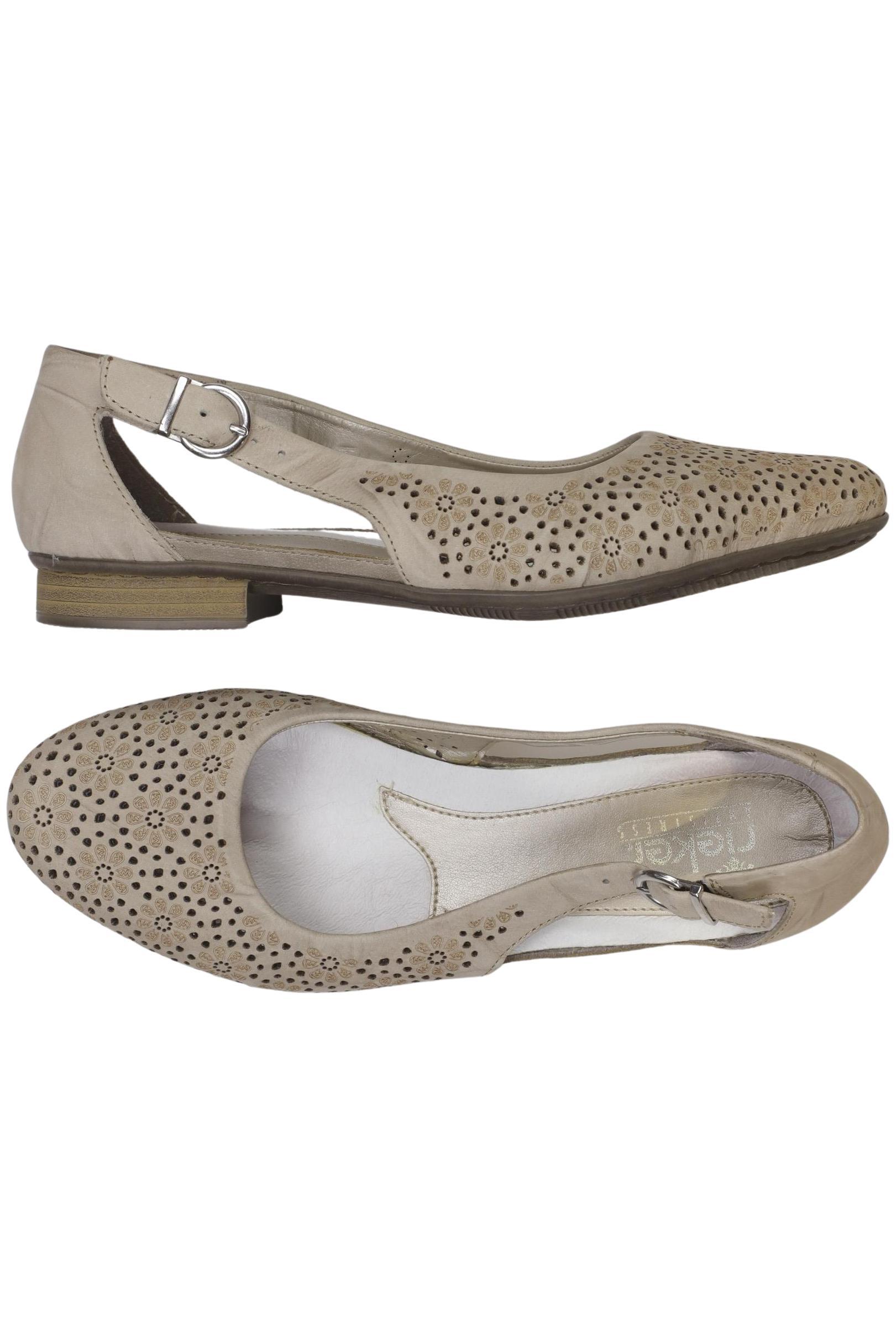 

Rieker Damen Ballerinas, beige, Gr. 38