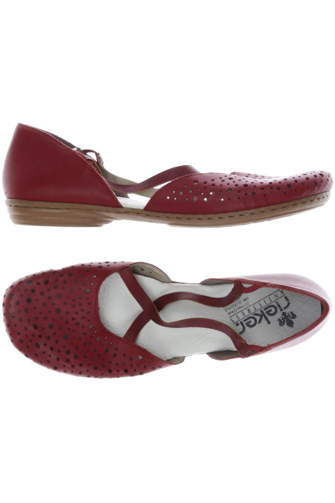 

Rieker Damen Ballerinas, rot, Gr. 42