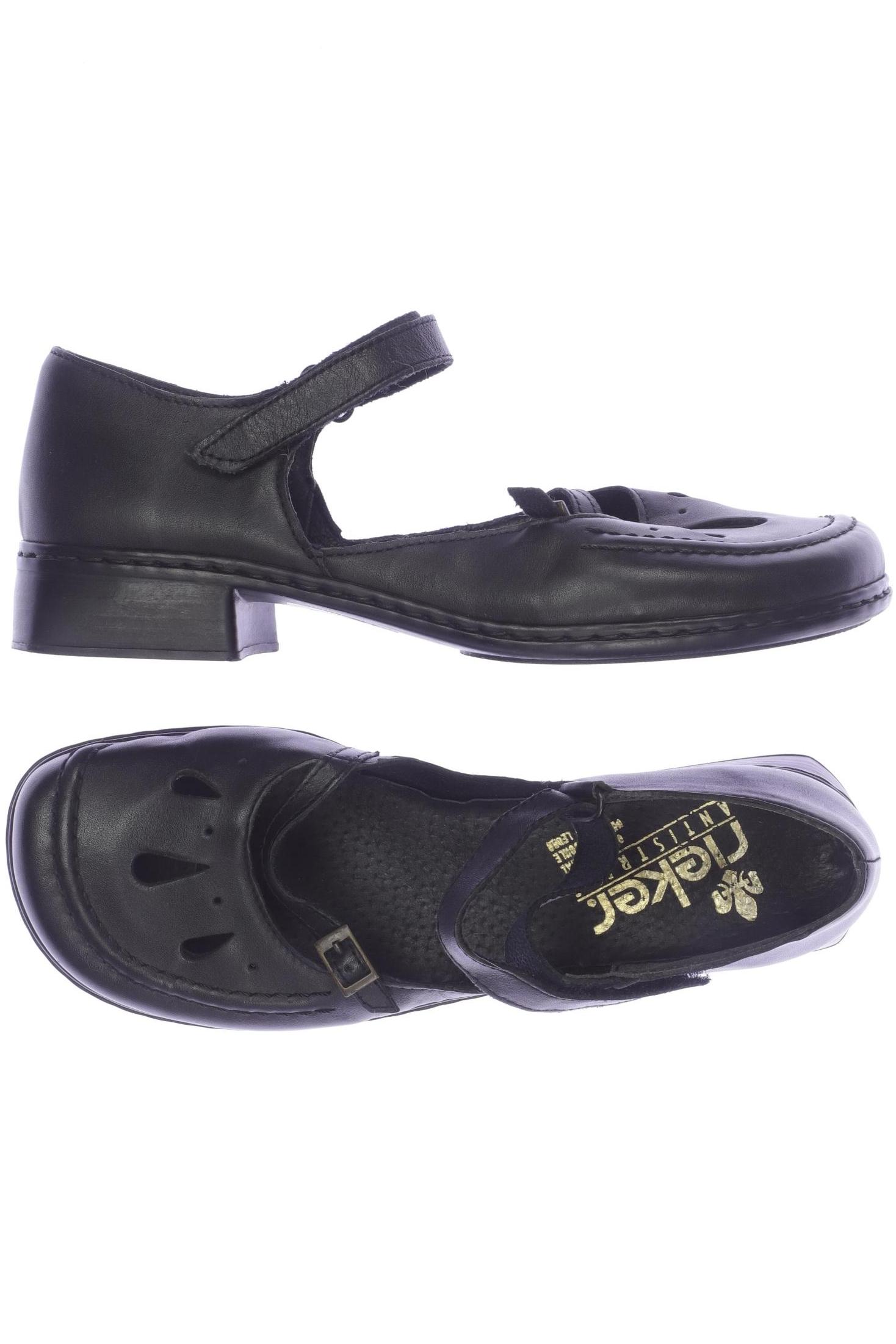 

Rieker Damen Ballerinas, schwarz, Gr. 38
