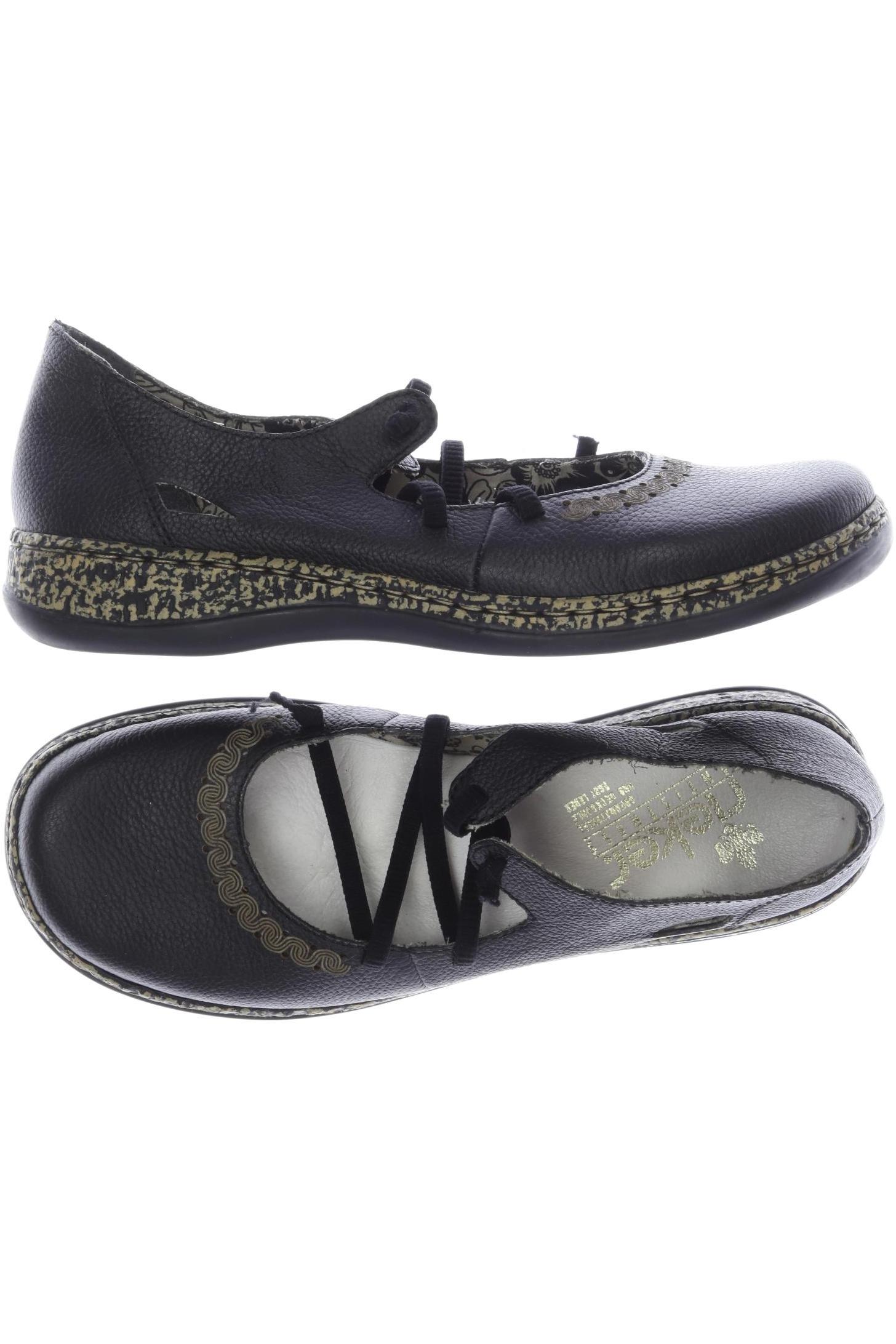 

Rieker Damen Ballerinas, schwarz, Gr. 39