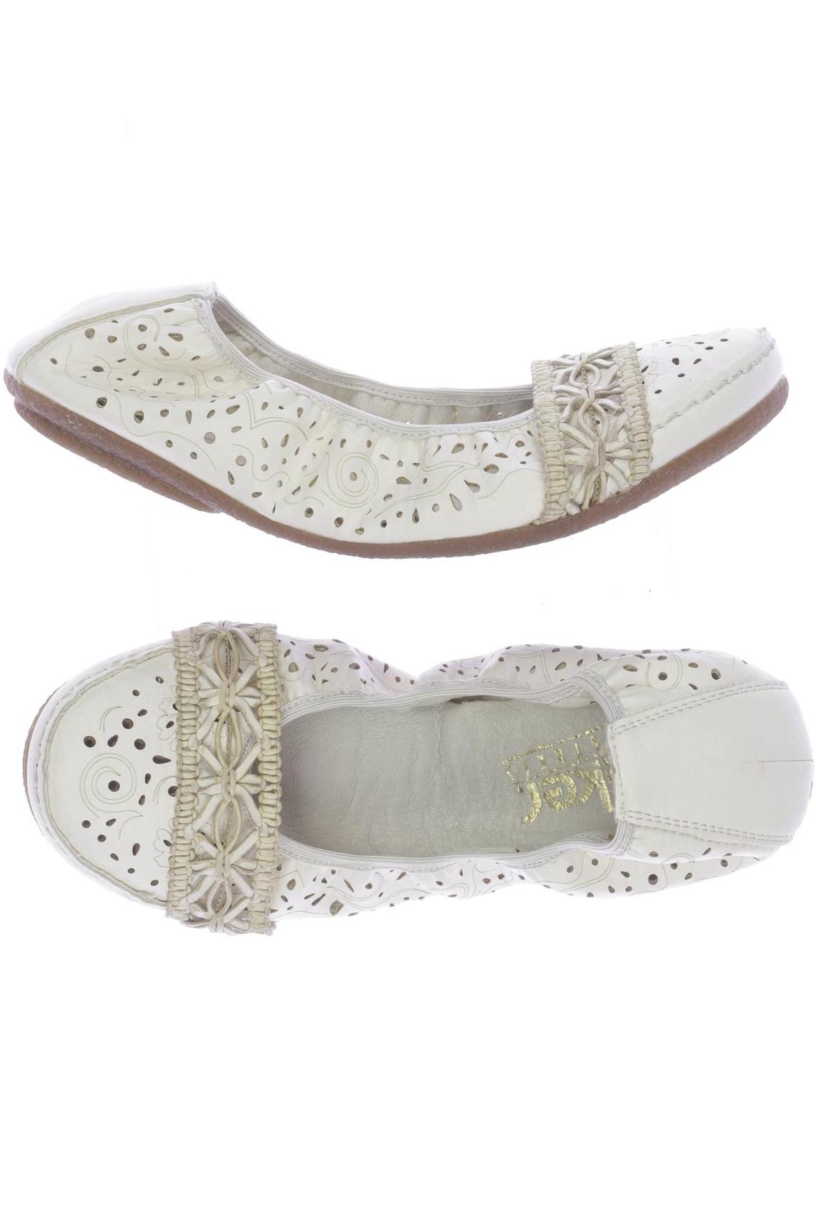 

Rieker Damen Ballerinas, cremeweiß, Gr. 36