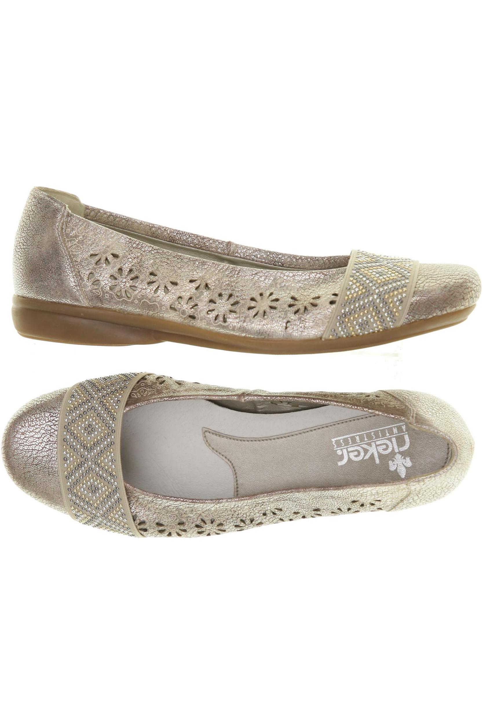 

Rieker Damen Ballerinas, grau, Gr. 38