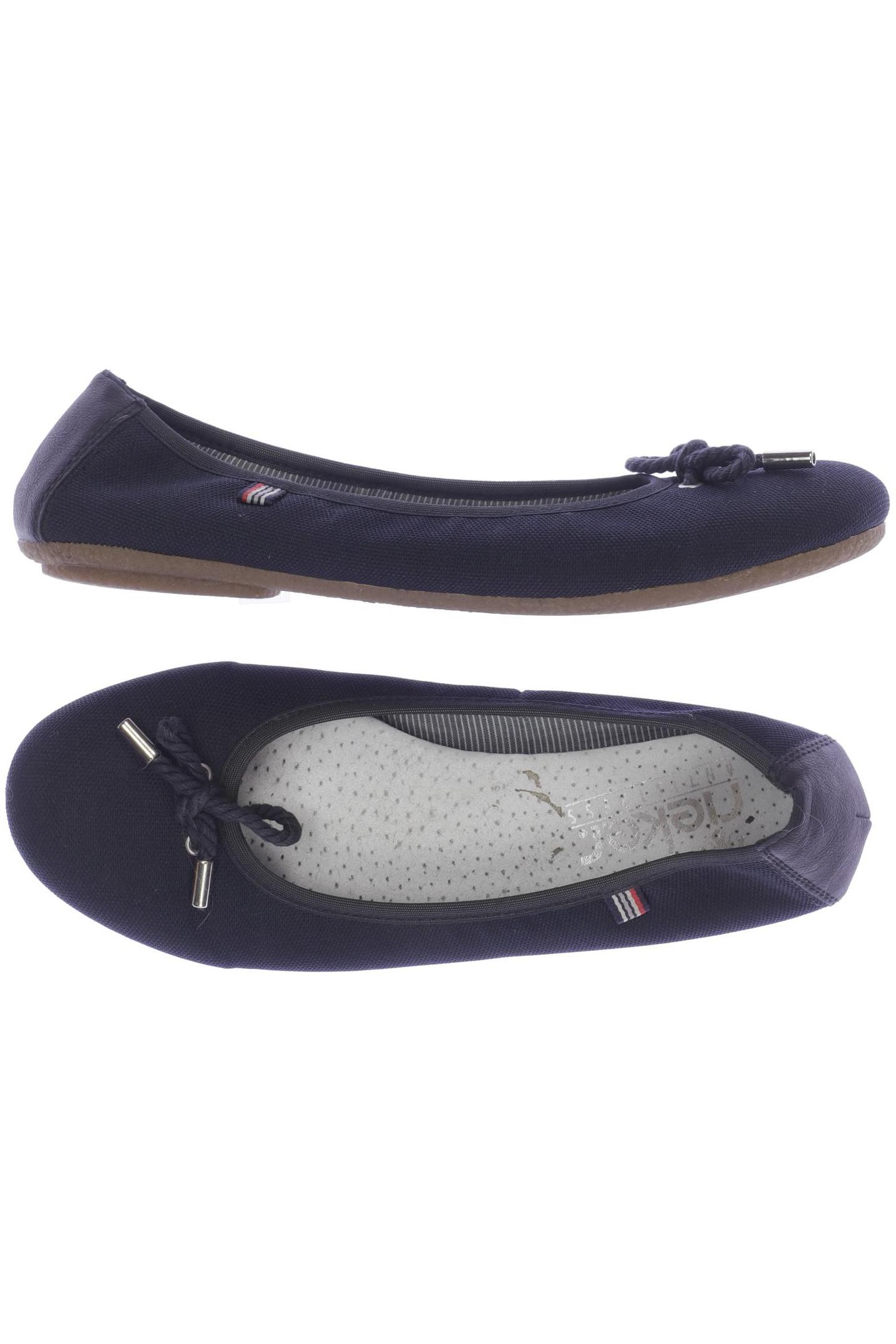 

Rieker Damen Ballerinas, marineblau, Gr. 40