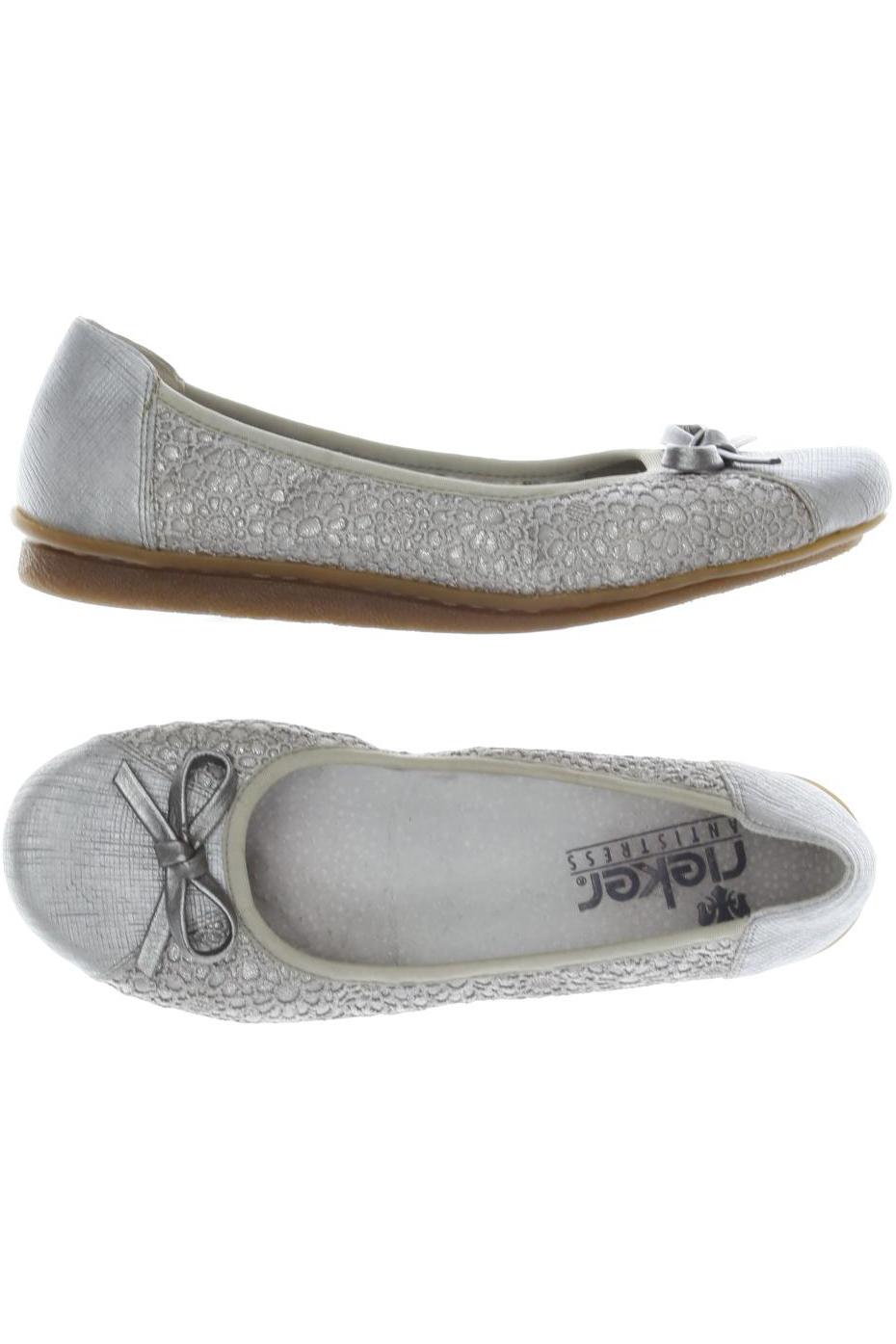 

Rieker Damen Ballerinas, grau, Gr. 39