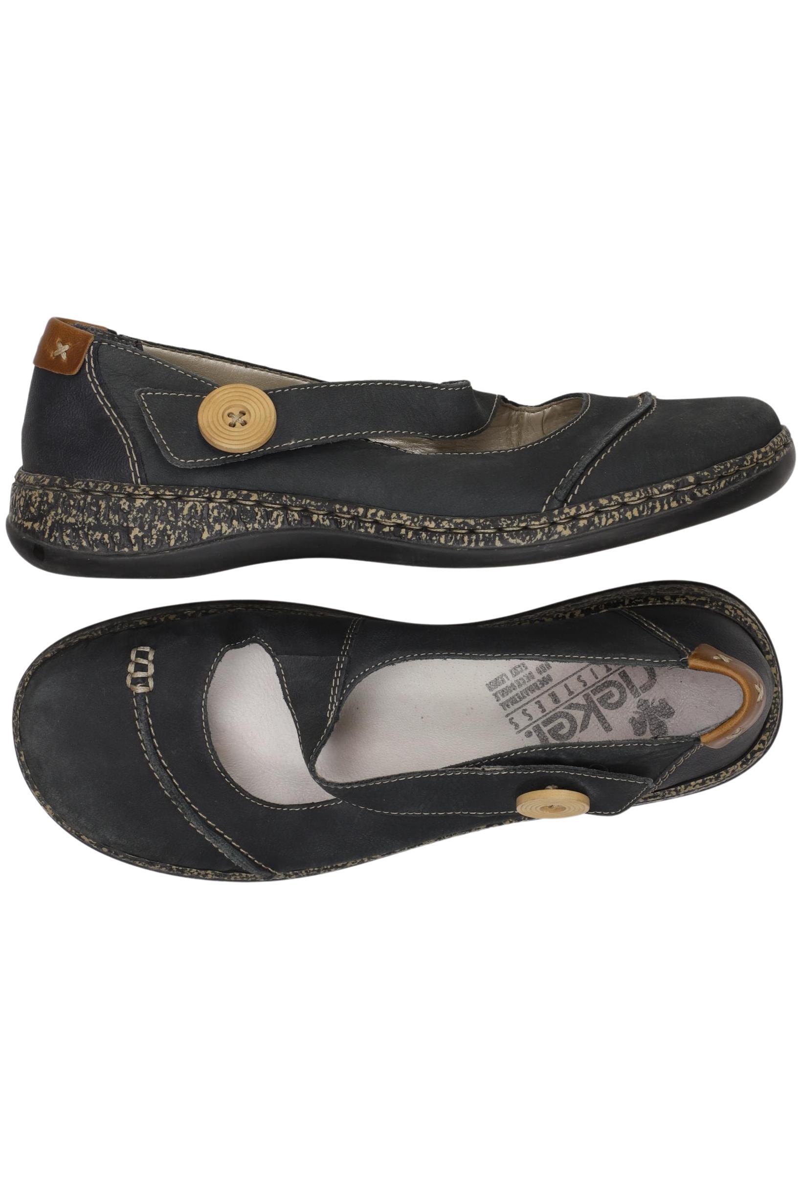 

Rieker Damen Ballerinas, marineblau, Gr. 39