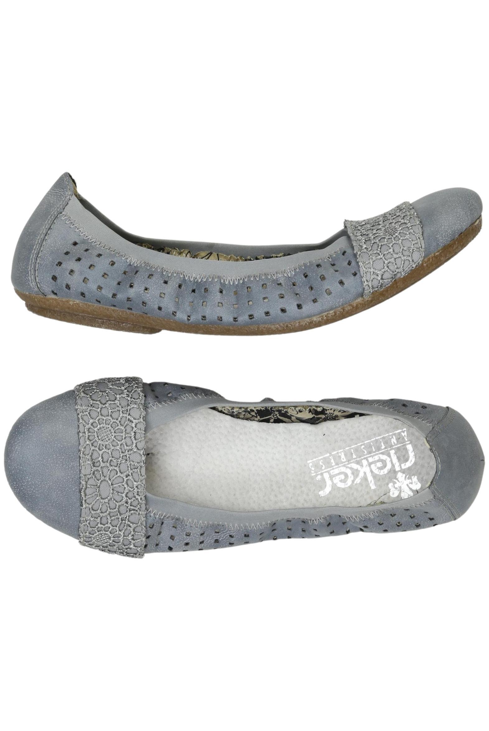 

Rieker Damen Ballerinas, grau, Gr. 38