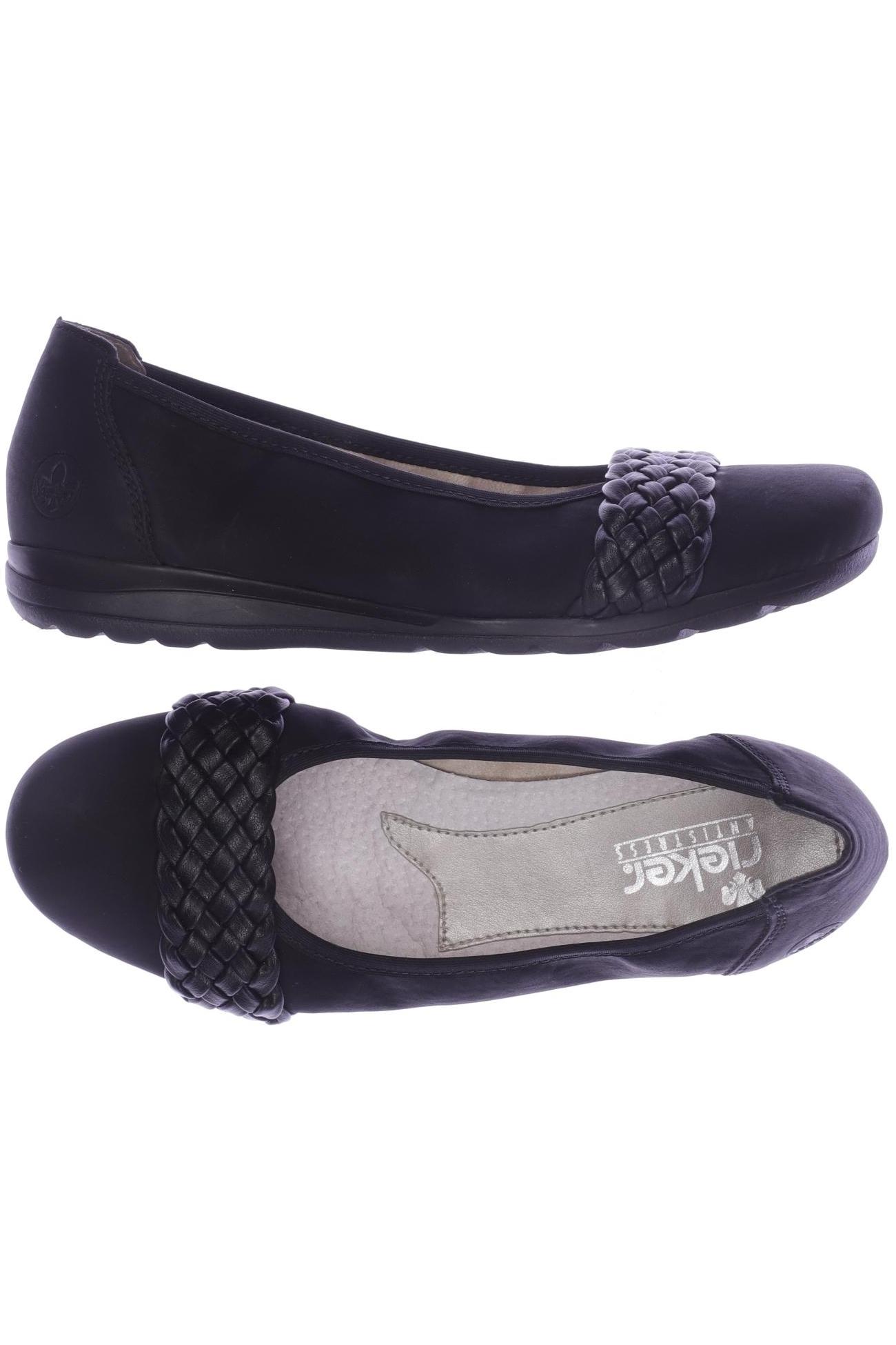 

Rieker Damen Ballerinas, schwarz, Gr. 37