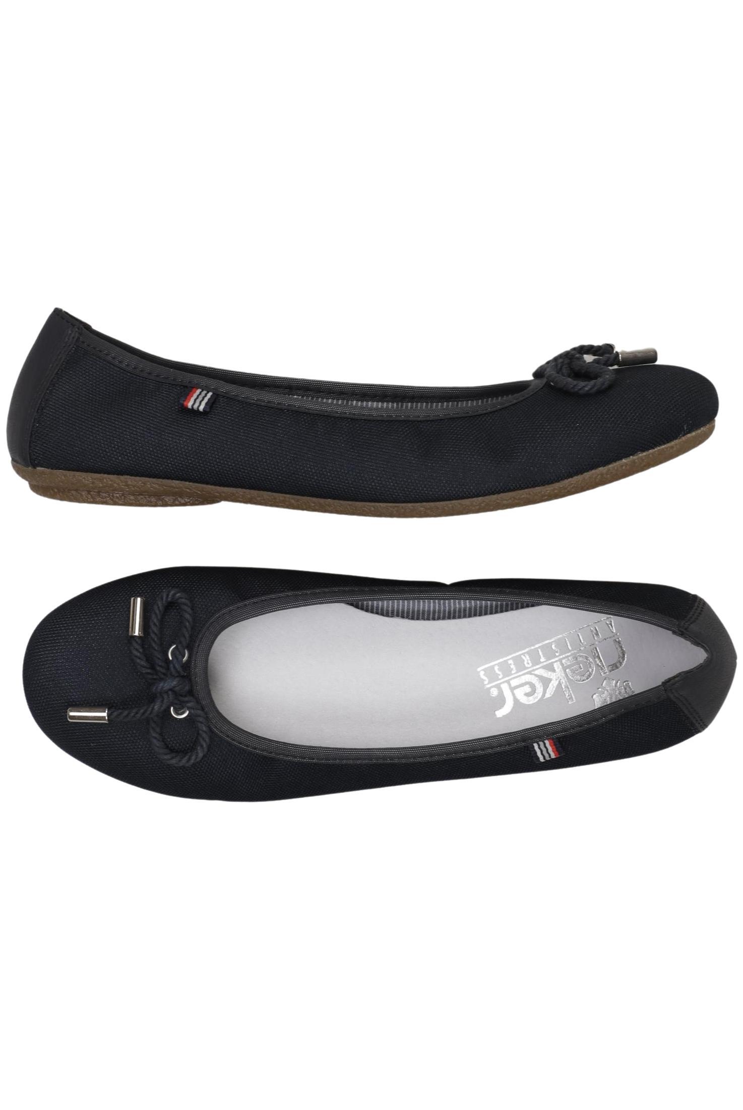 

Rieker Damen Ballerinas, marineblau, Gr. 39
